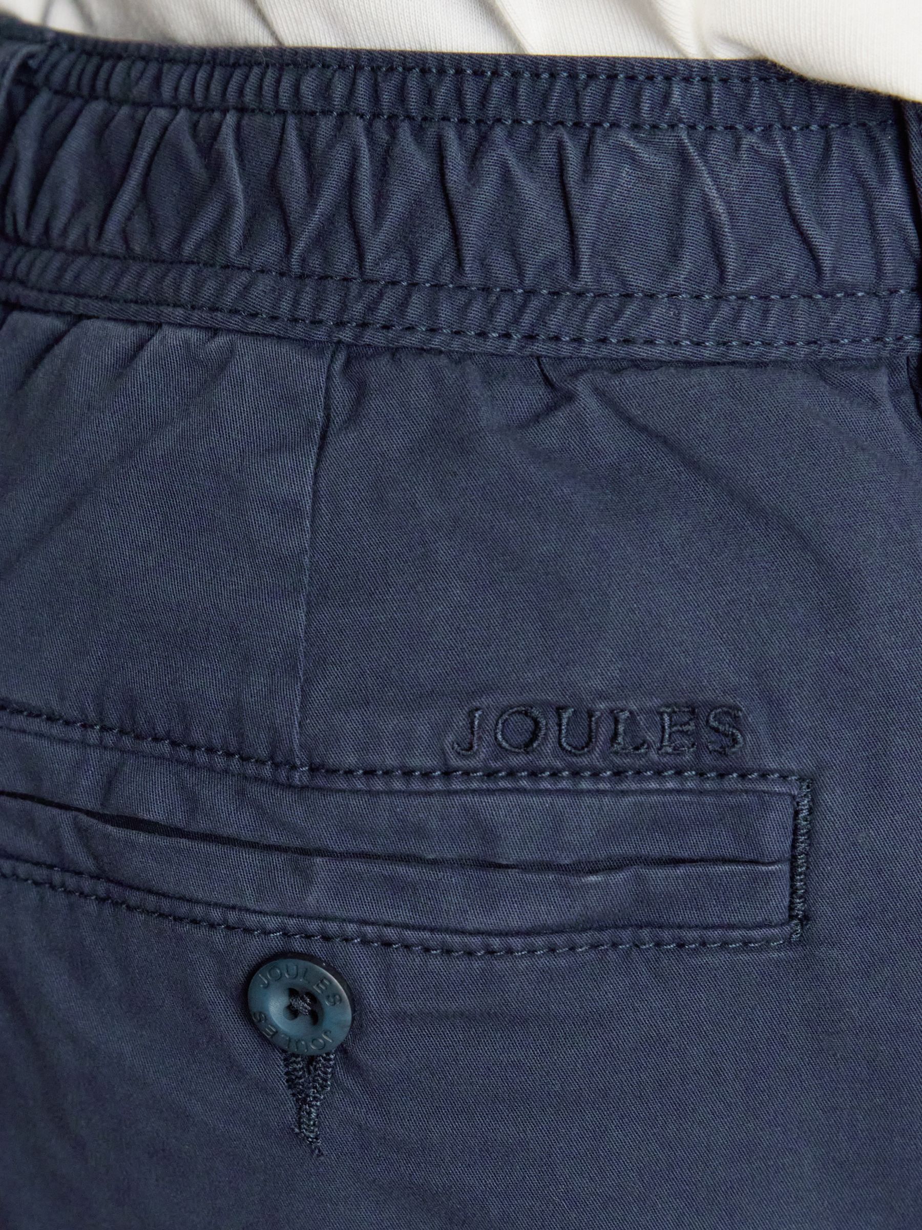 Norfolk Navy Garment Dyed Relaxed Fit Chino Shorts - Image 6 of 7