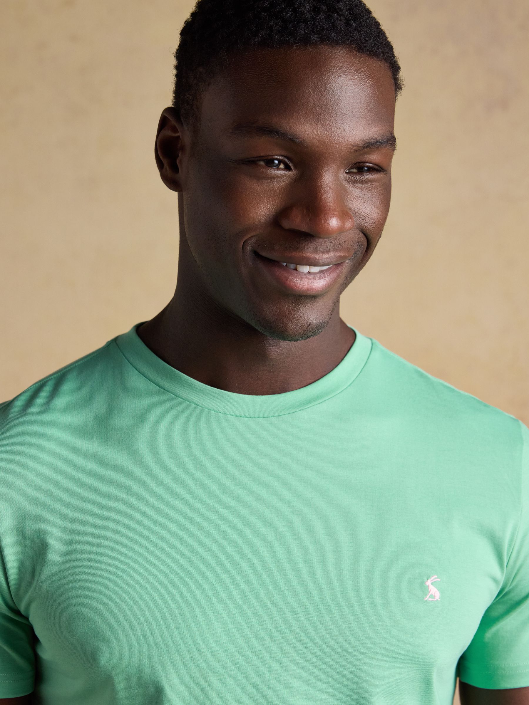 Everyday Light Green Classic Fit Cotton T-Shirt - Image 4 of 6