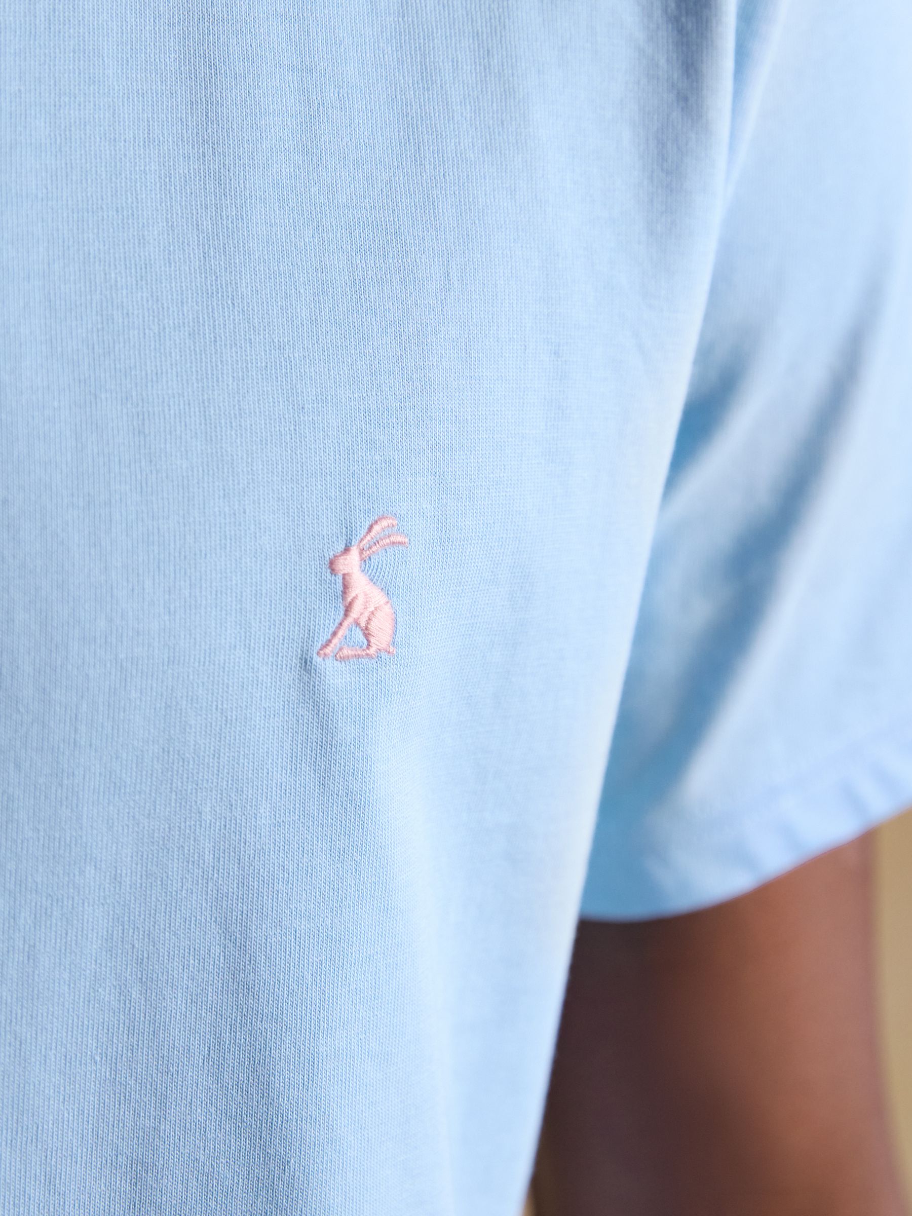 Everyday Light Blue Classic Fit Cotton T-Shirt - Image 5 of 7