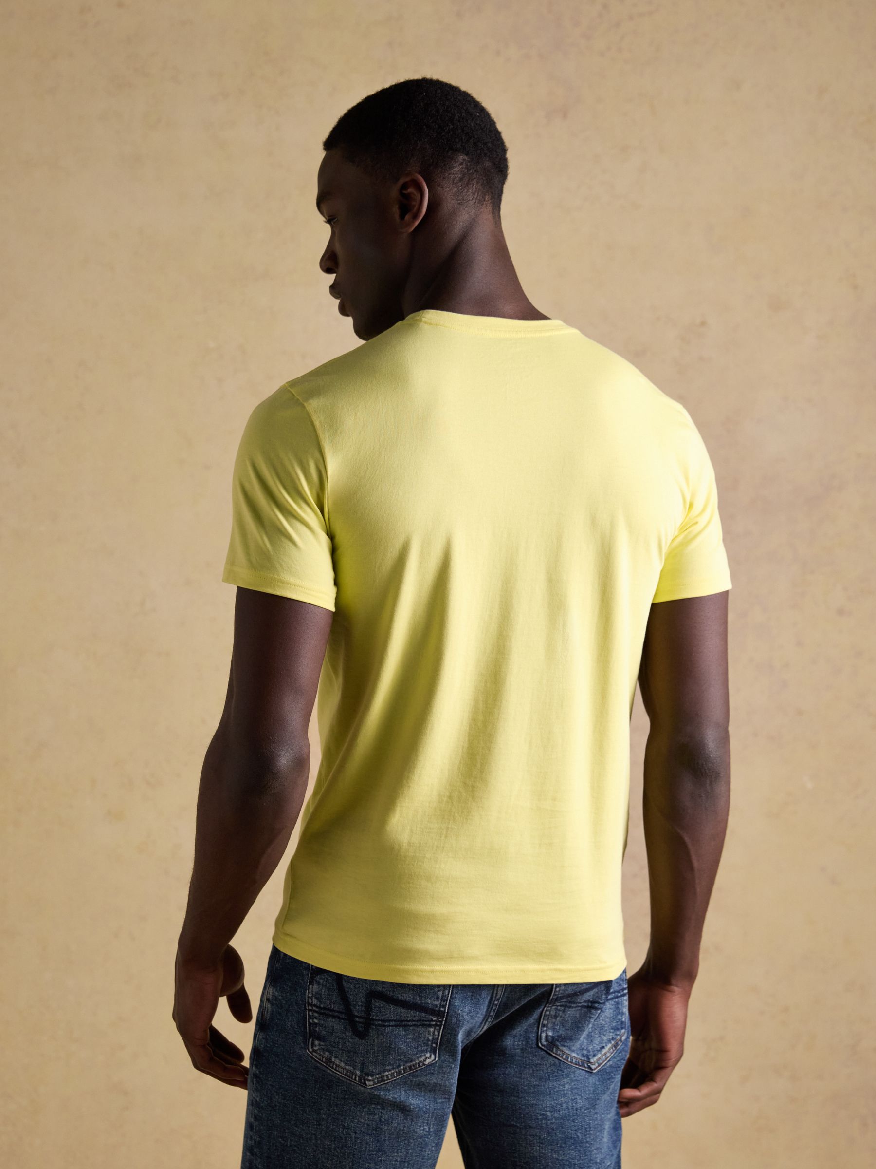 Everyday Yellow Classic Fit Cotton T-Shirt - Image 2 of 6