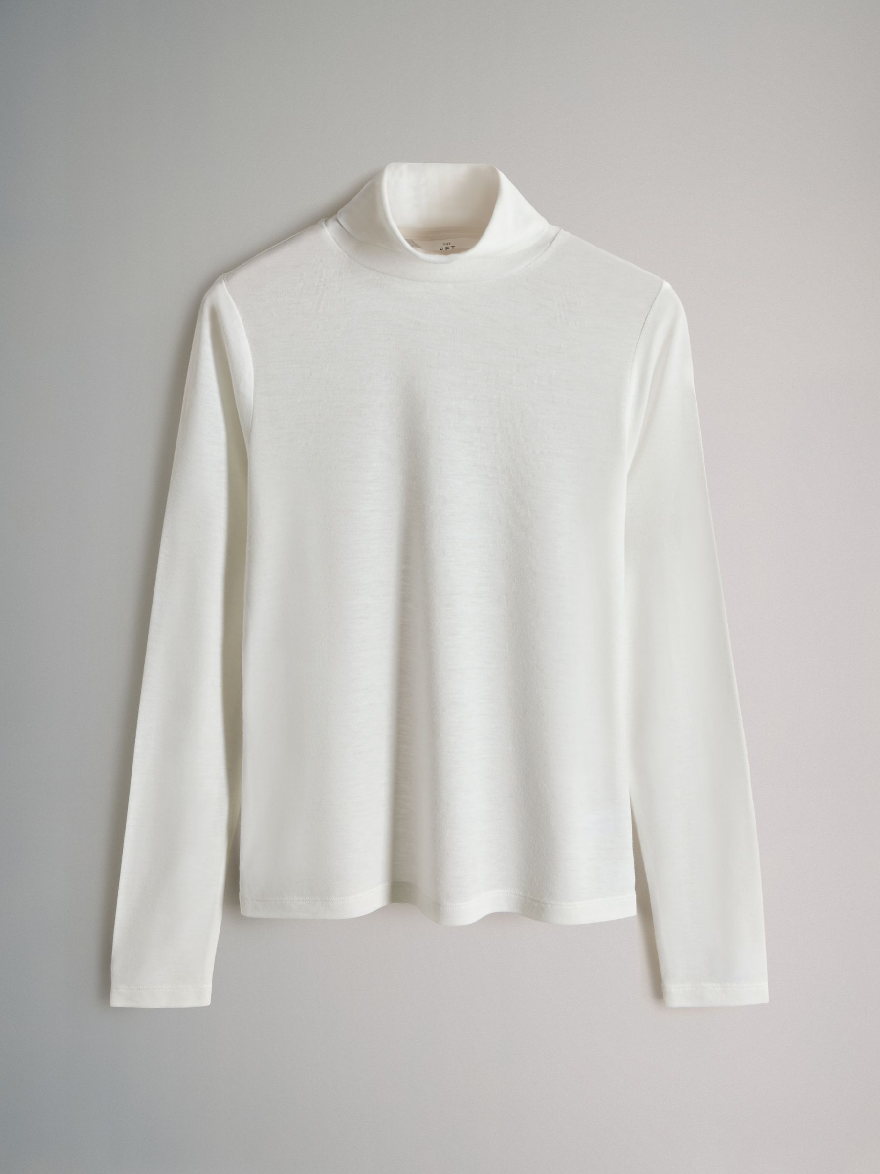 3 Pack Sheer Roll Neck Long Sleeve Top - Image 6 of 8