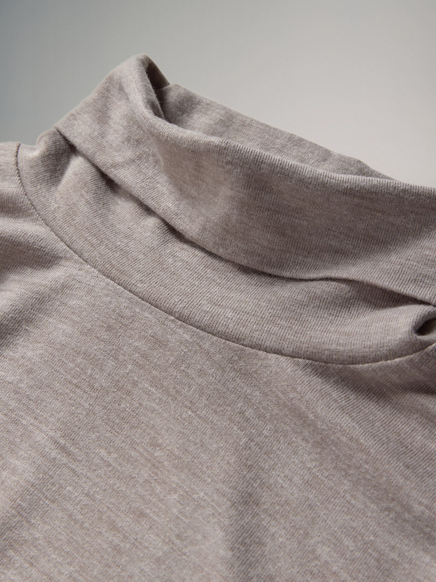 3 Pack Sheer Roll Neck Long Sleeve Top - Image 7 of 8
