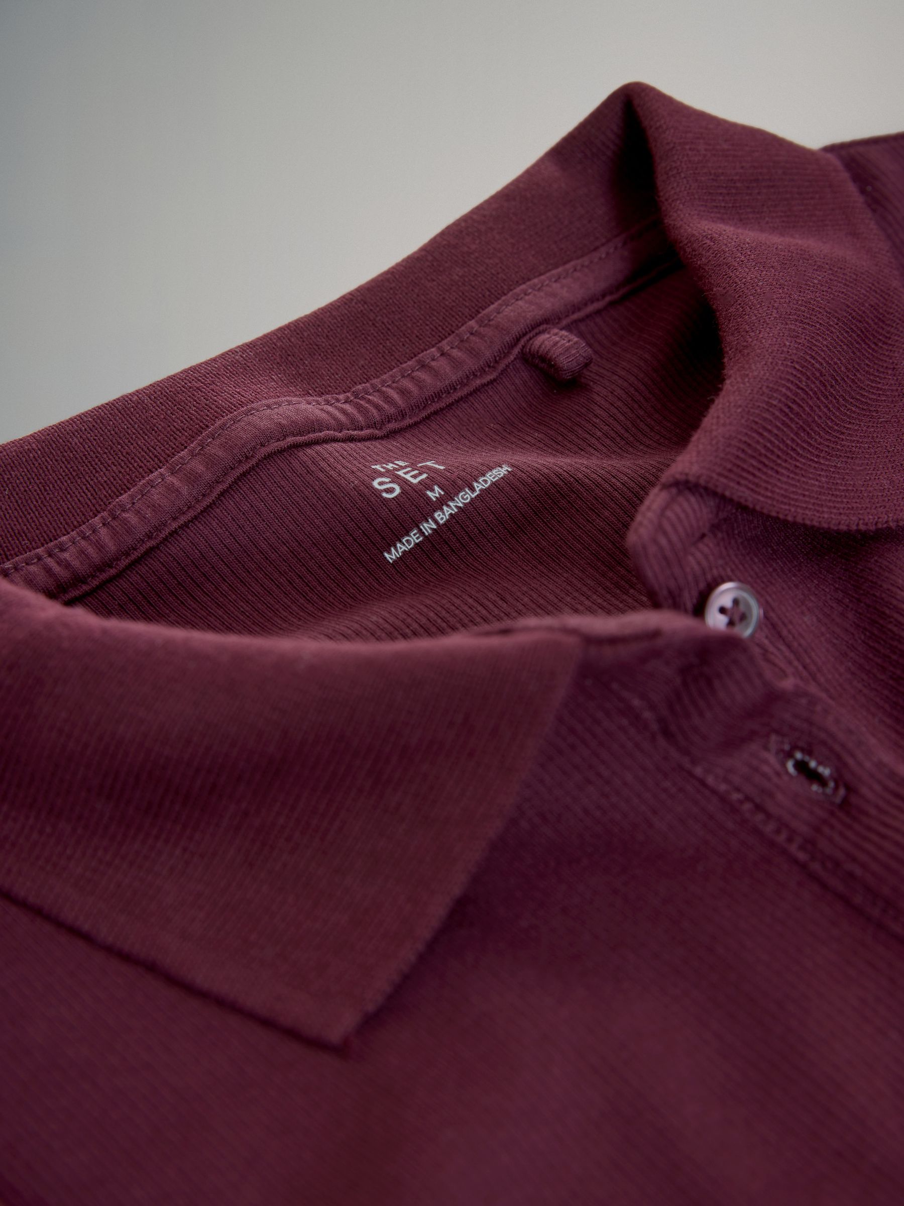 Chocolate/Burgundy 2 Pack Collared Rib Maxi Dress - Image 6 of 6 Chocolate/Burgundy 2 Pack Collared Rib Maxi Dress - Image 6 of 6