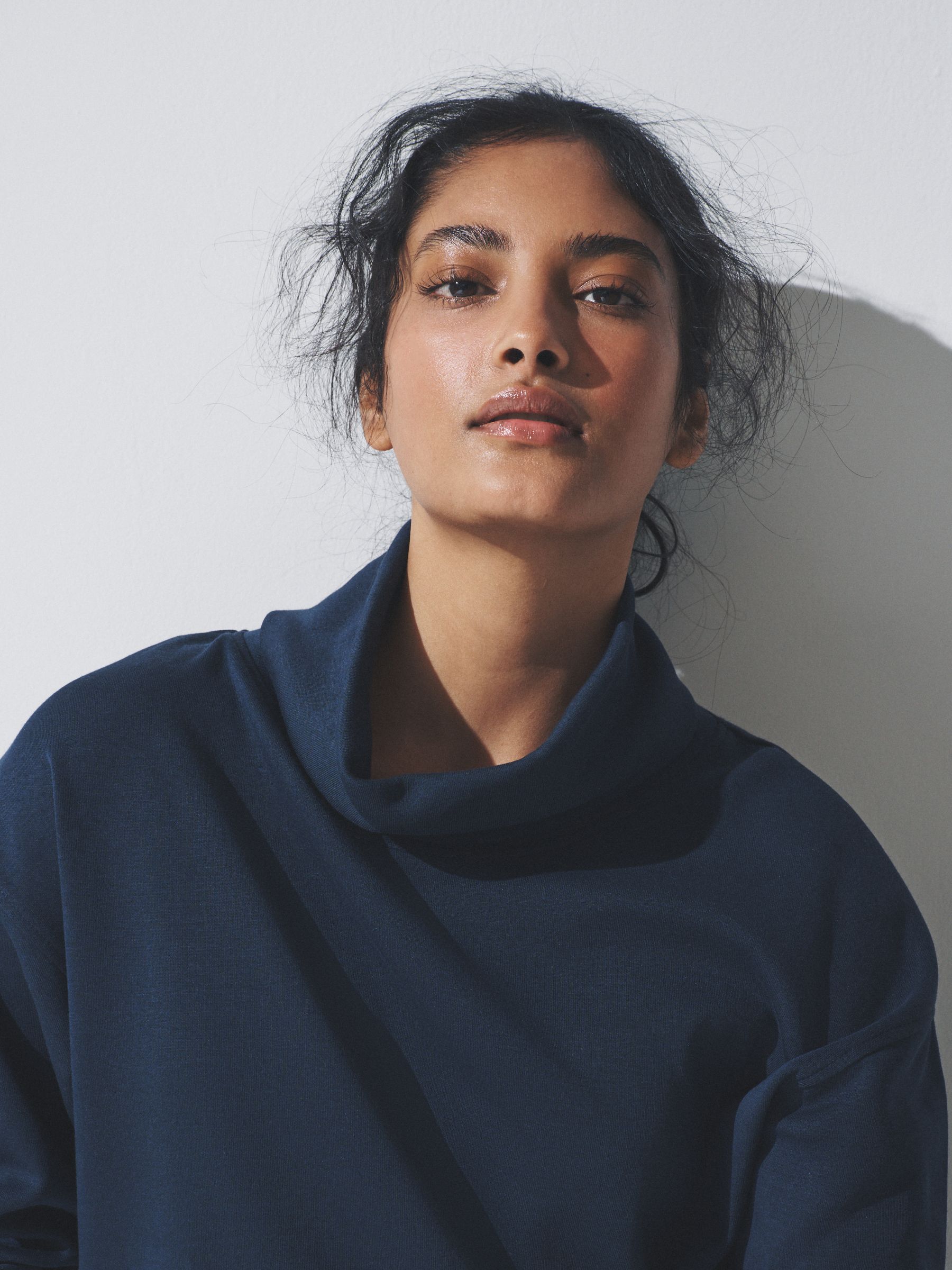 2 Pack Cowl Neck Long Sleeve Sweat Tops - Image 5 of 10