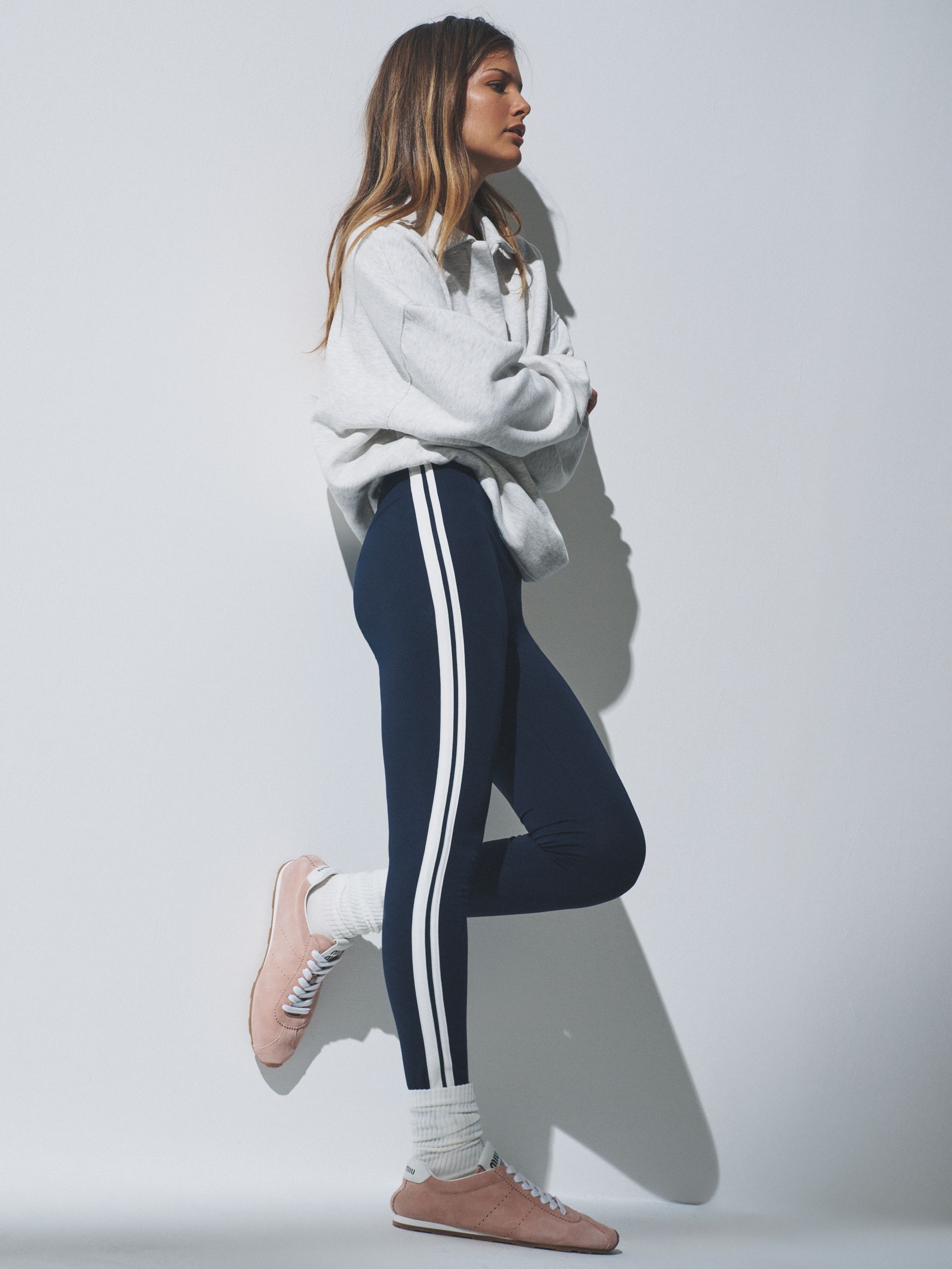 3 Pack Side Stripe Leggings - Image 3 of 10