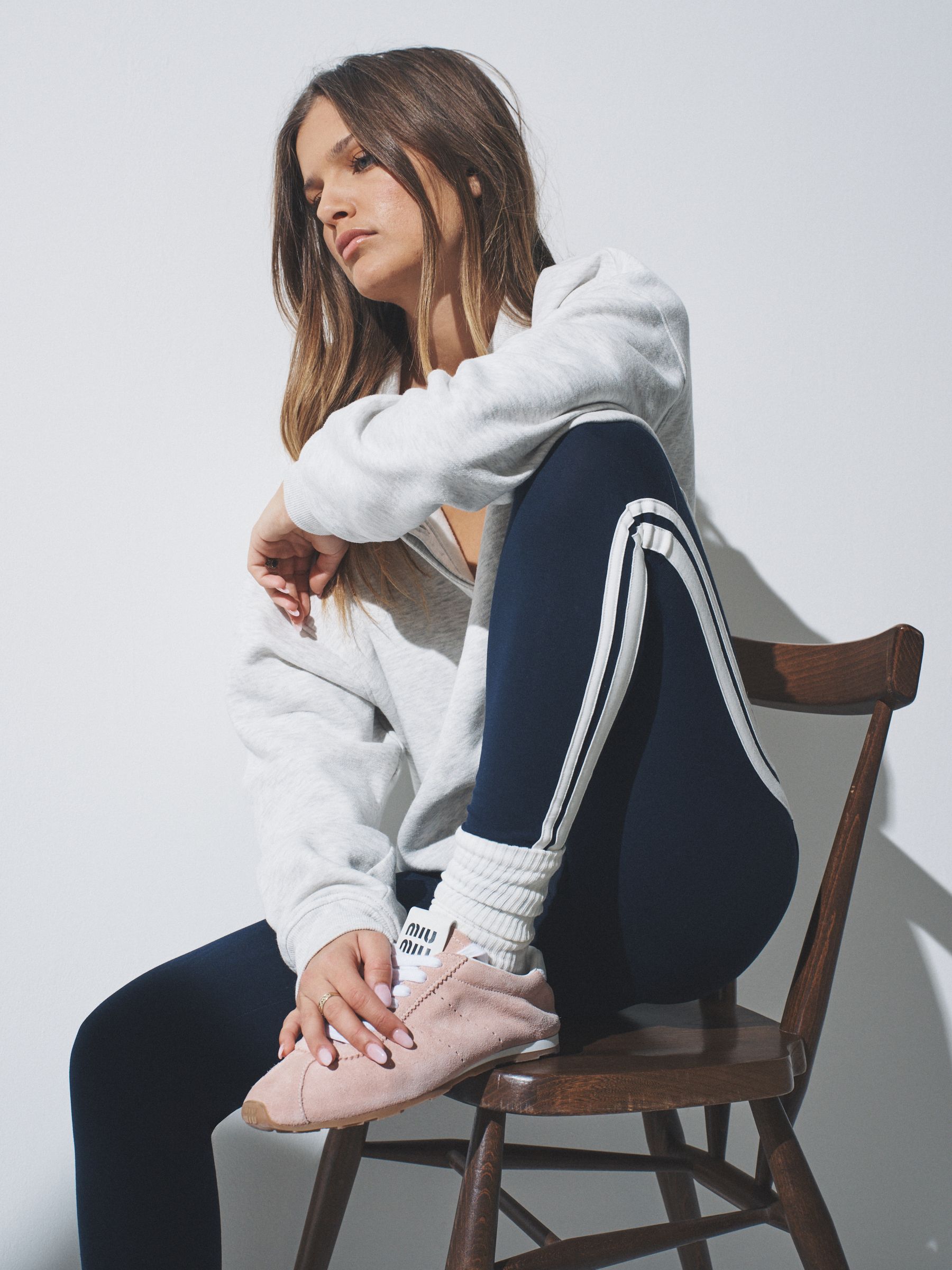 3 Pack Side Stripe Leggings - Image 5 of 10