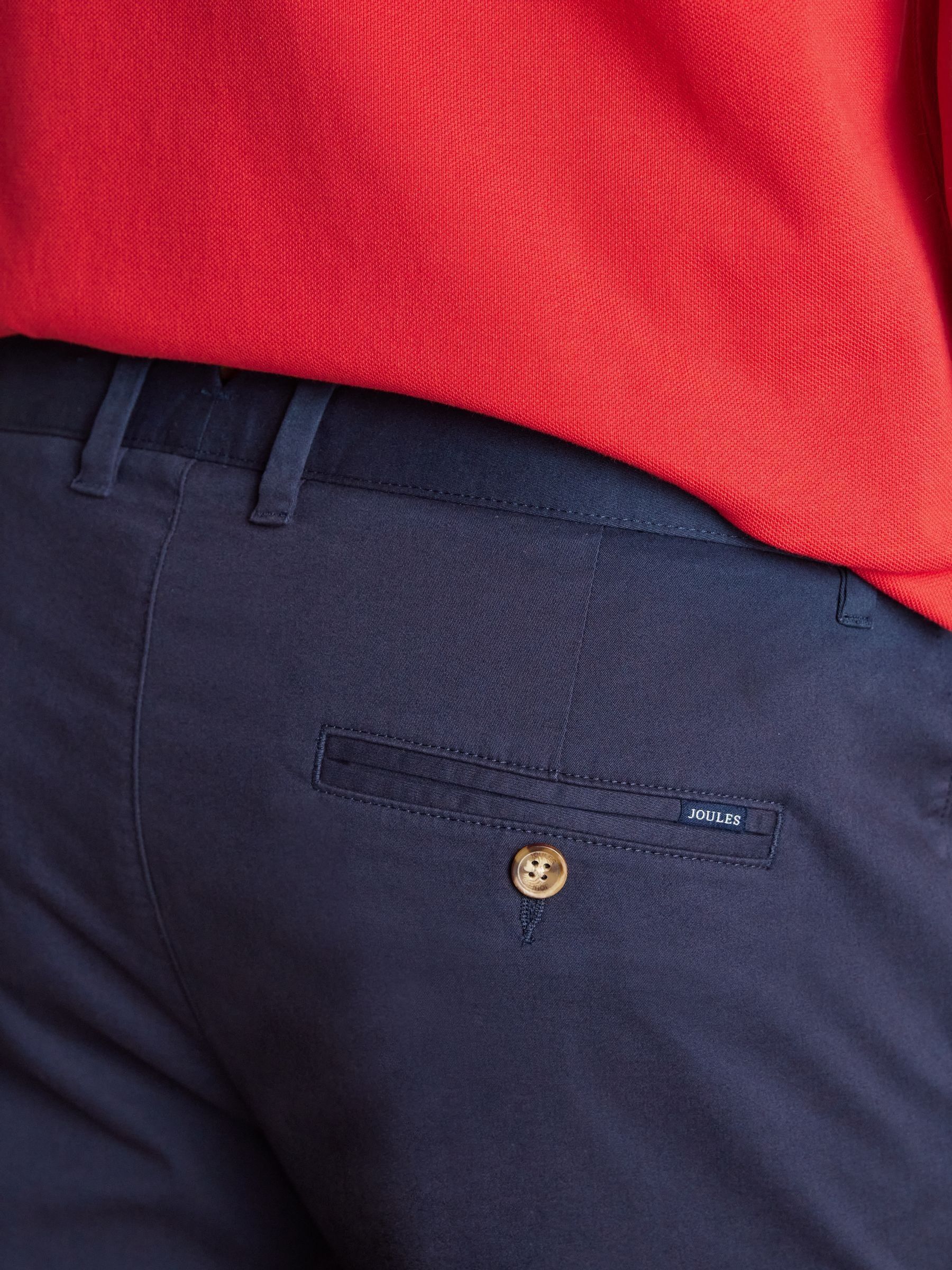 Norfolk Navy Relaxed Fit Chino Trousers - Image 6 of 7