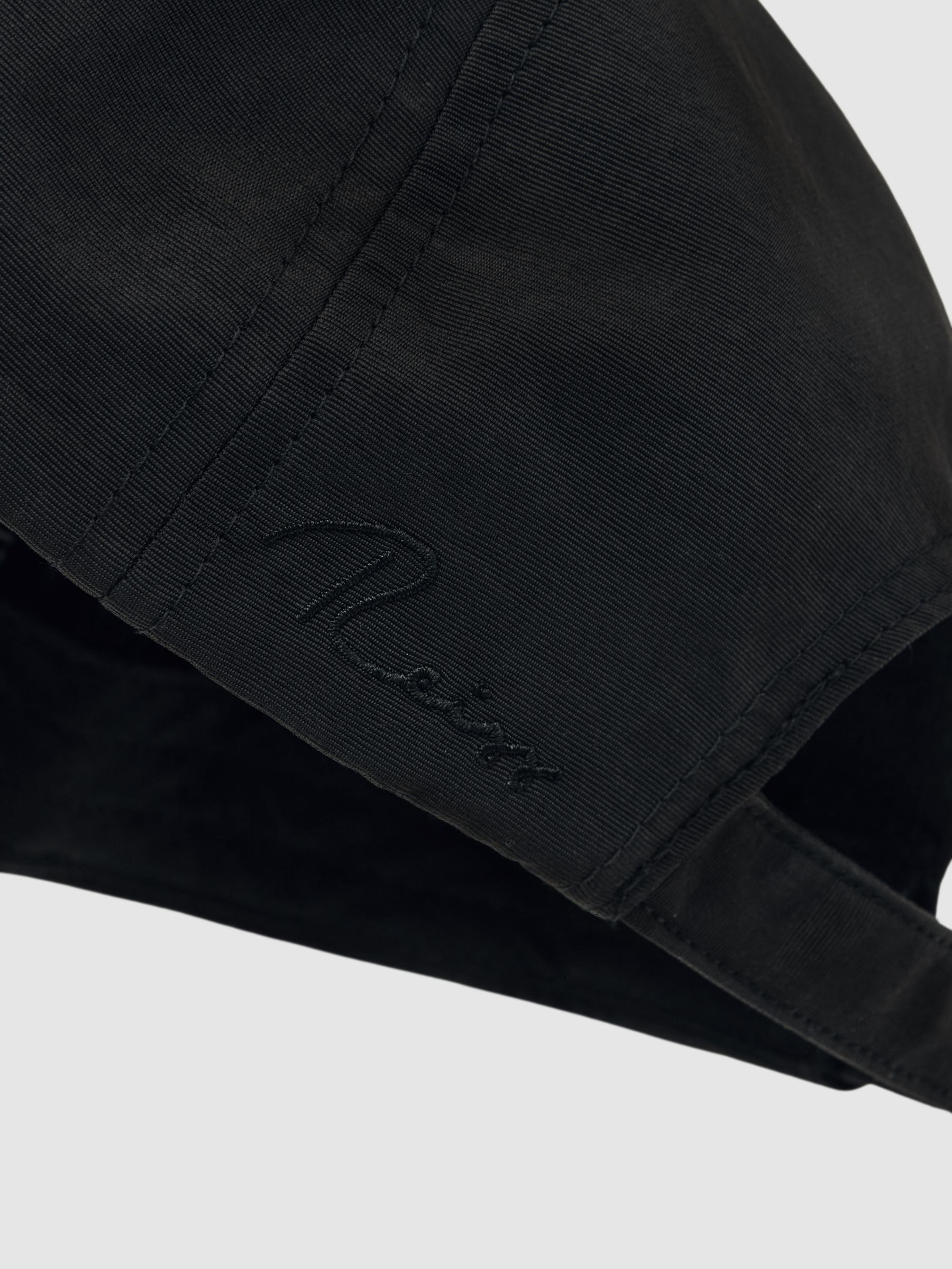 Embroidered-Logo Tech Baseball Cap in Black - Image 5 of 5