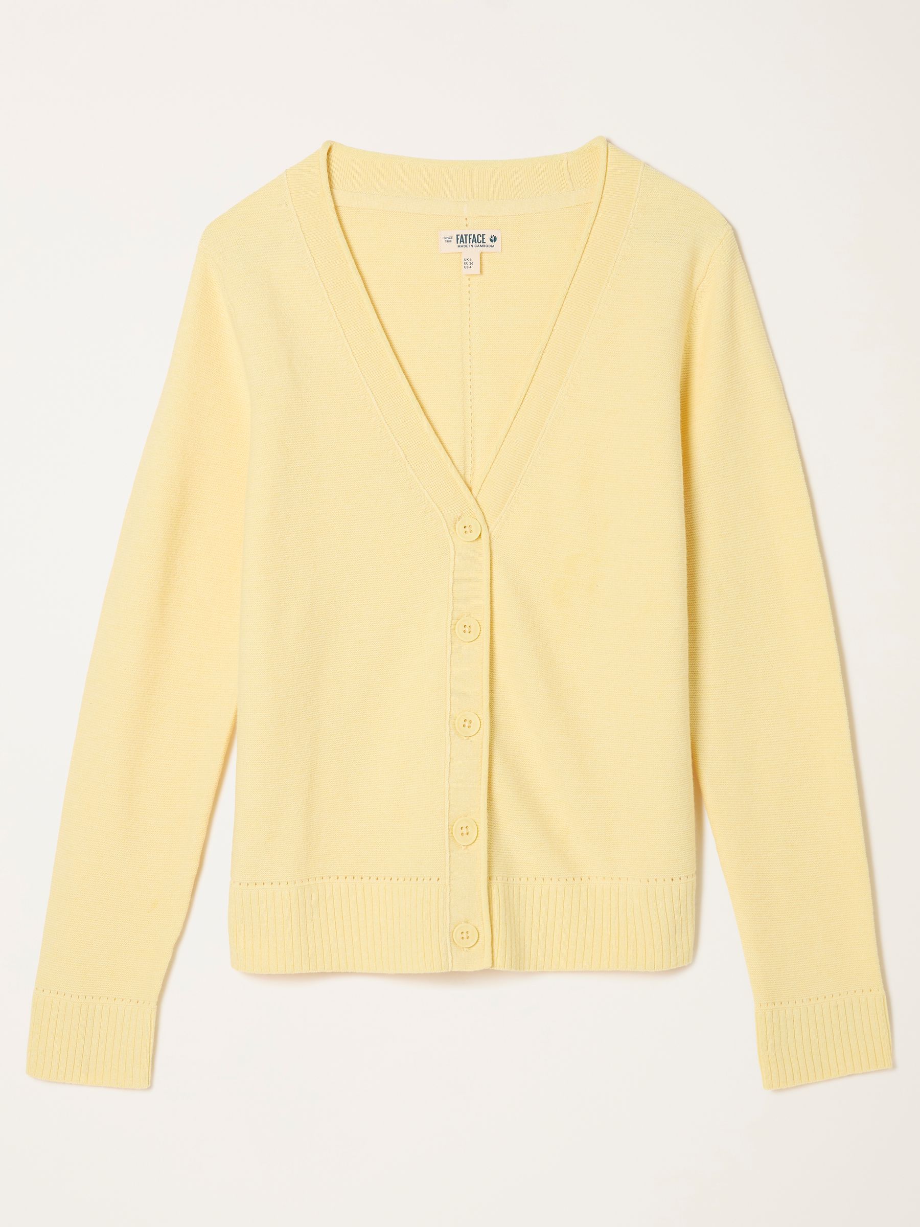 Lucee Yellow Knitted Cardigan - Image 6 of 6