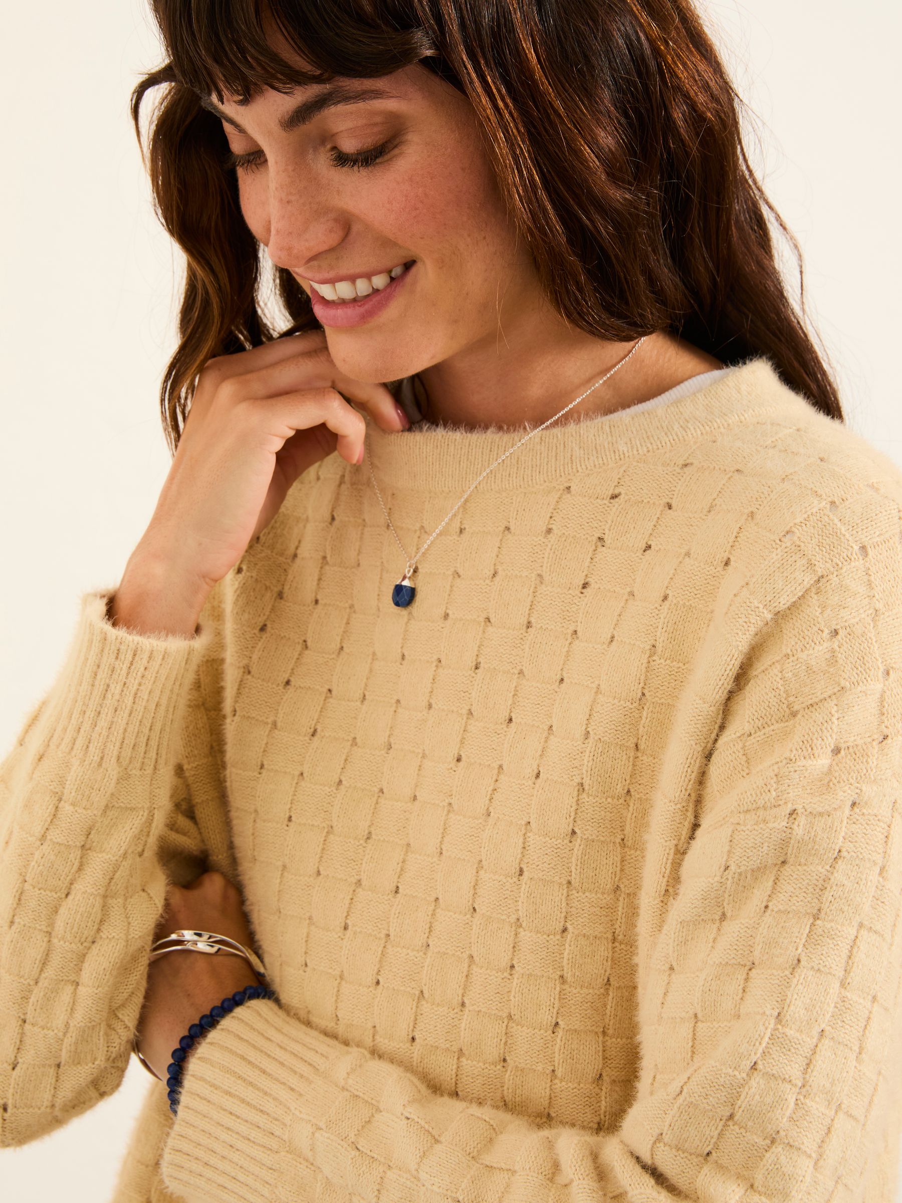 Gracie Light Yellow Knitted Jumper - Image 4 of 6