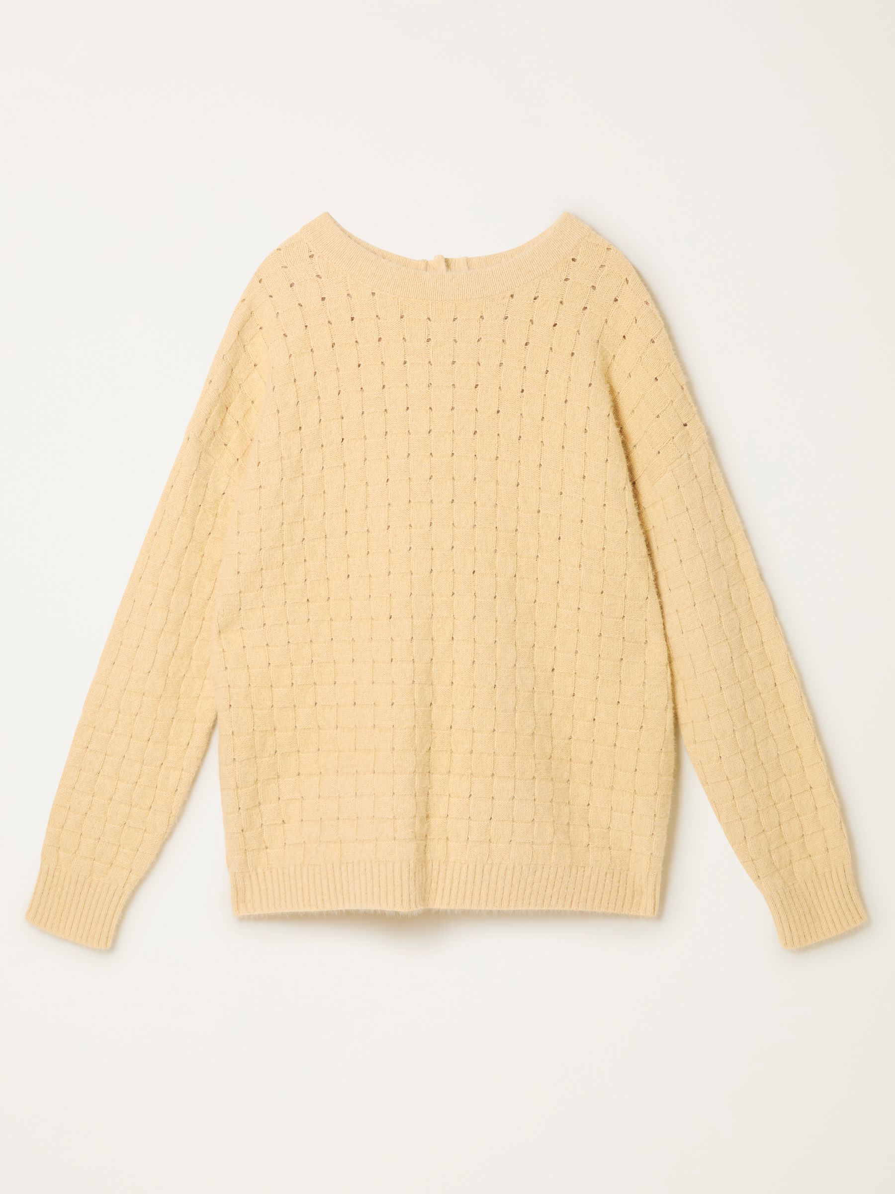 Gracie Light Yellow Knitted Jumper - Image 6 of 6 Gracie Light Yellow Knitted Jumper - Image 6 of 6