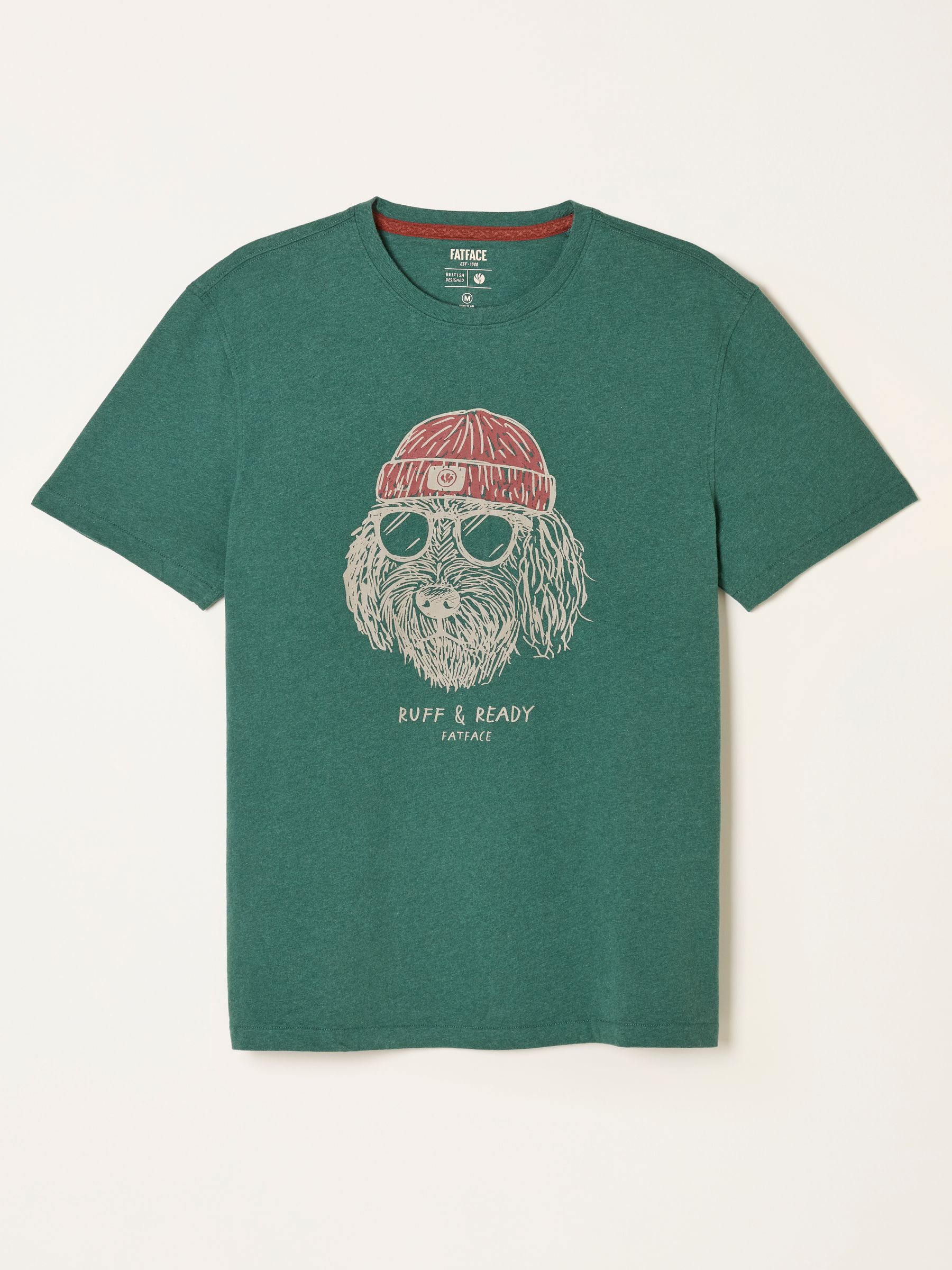 Emerald Green Rough and Ready Graphic T-Shirt - Image 5 of 5