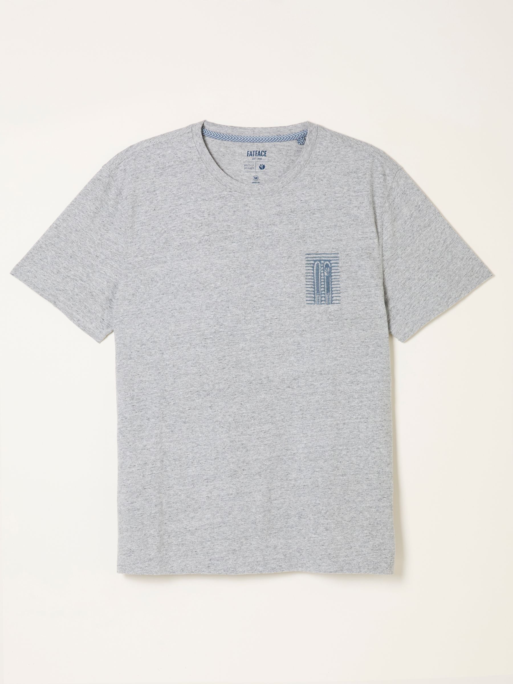 Light Grey First Up Last Off T-Shirt - Image 6 of 6 Light Grey First Up Last Off T-Shirt - Image 6 of 6