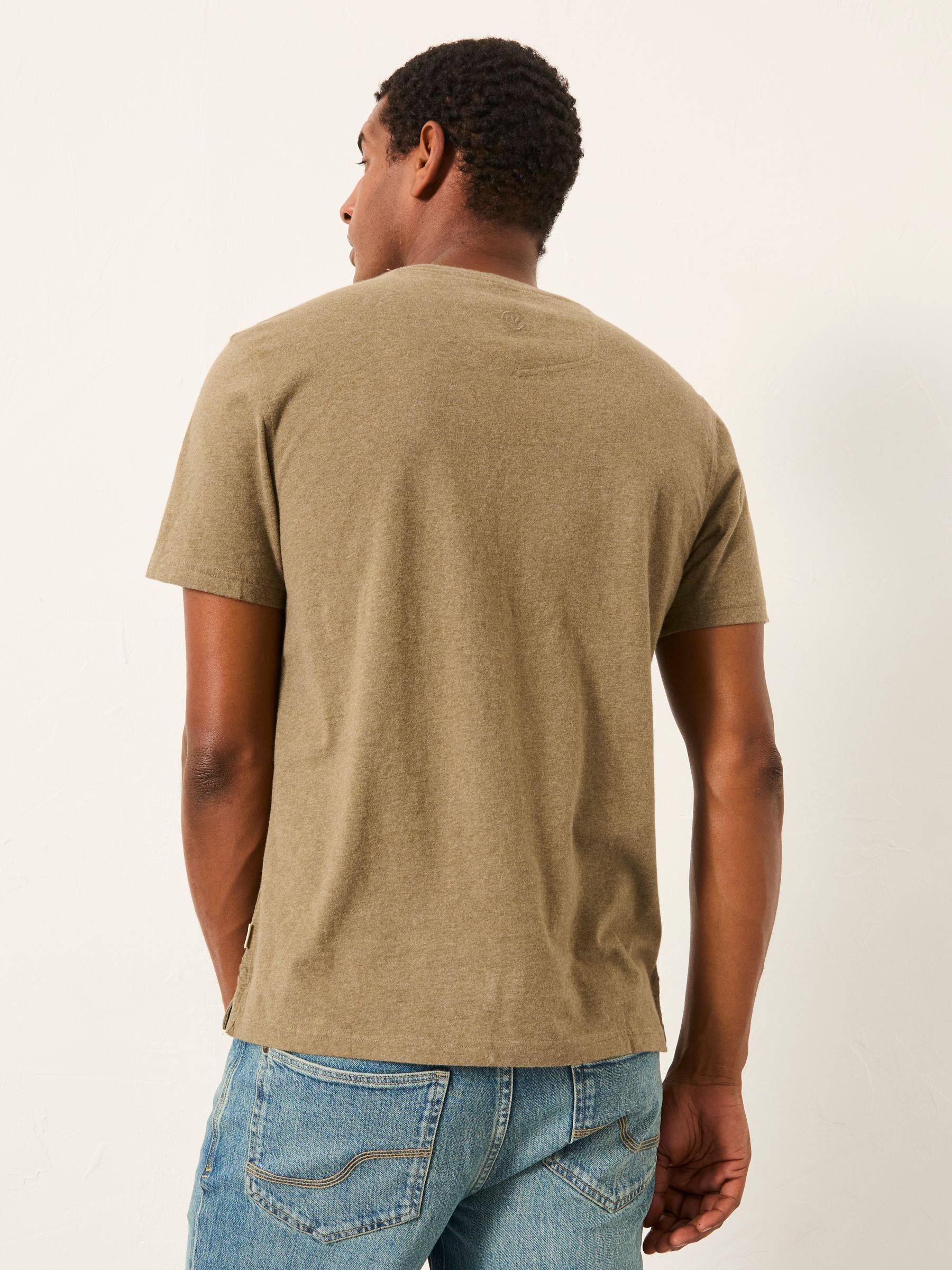 Khaki Green Snow Bike Graphic T-Shirt - Image 2 of 5