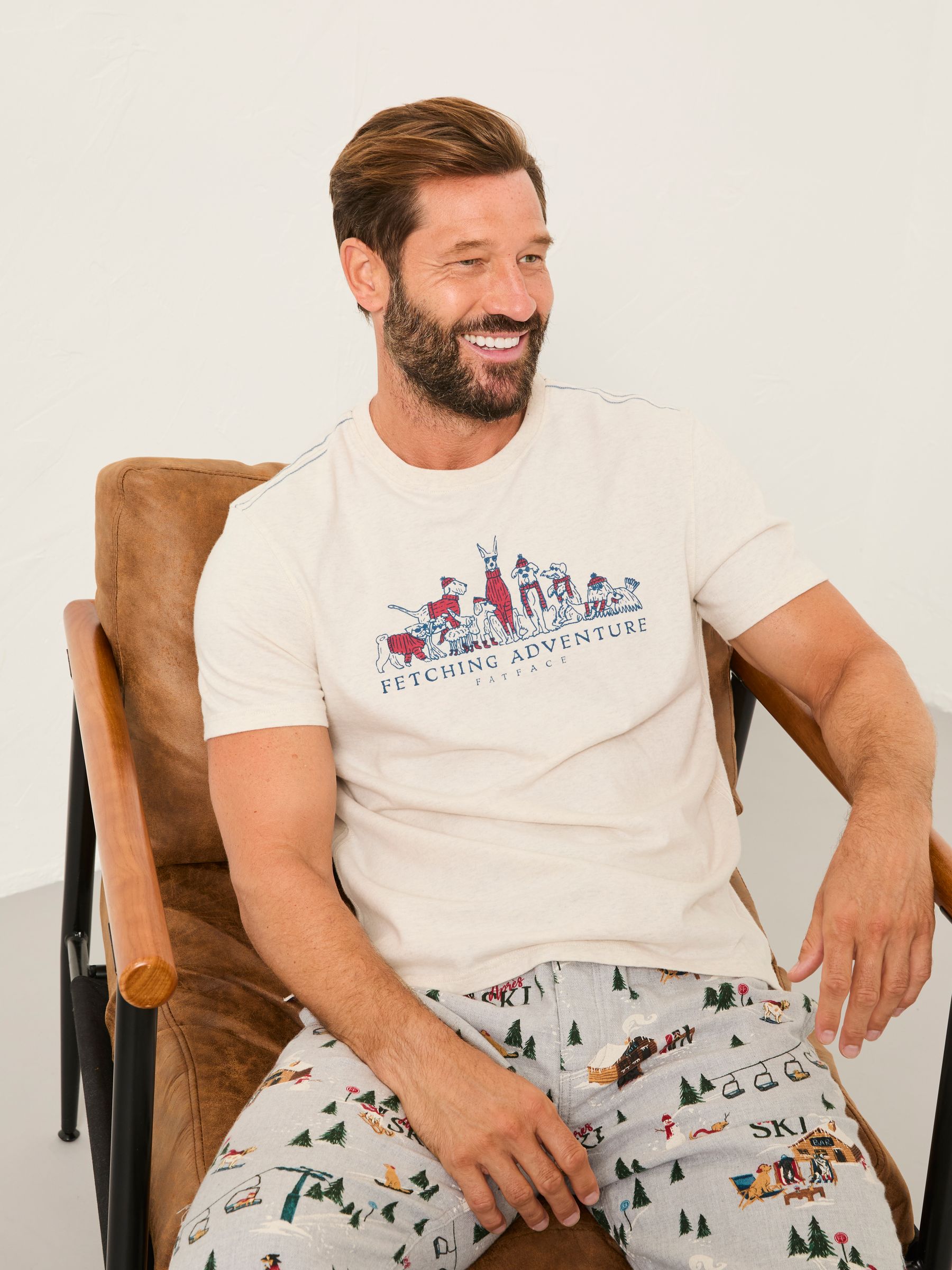 White Fetching Adventure T-Shirt - Image 5 of 6
