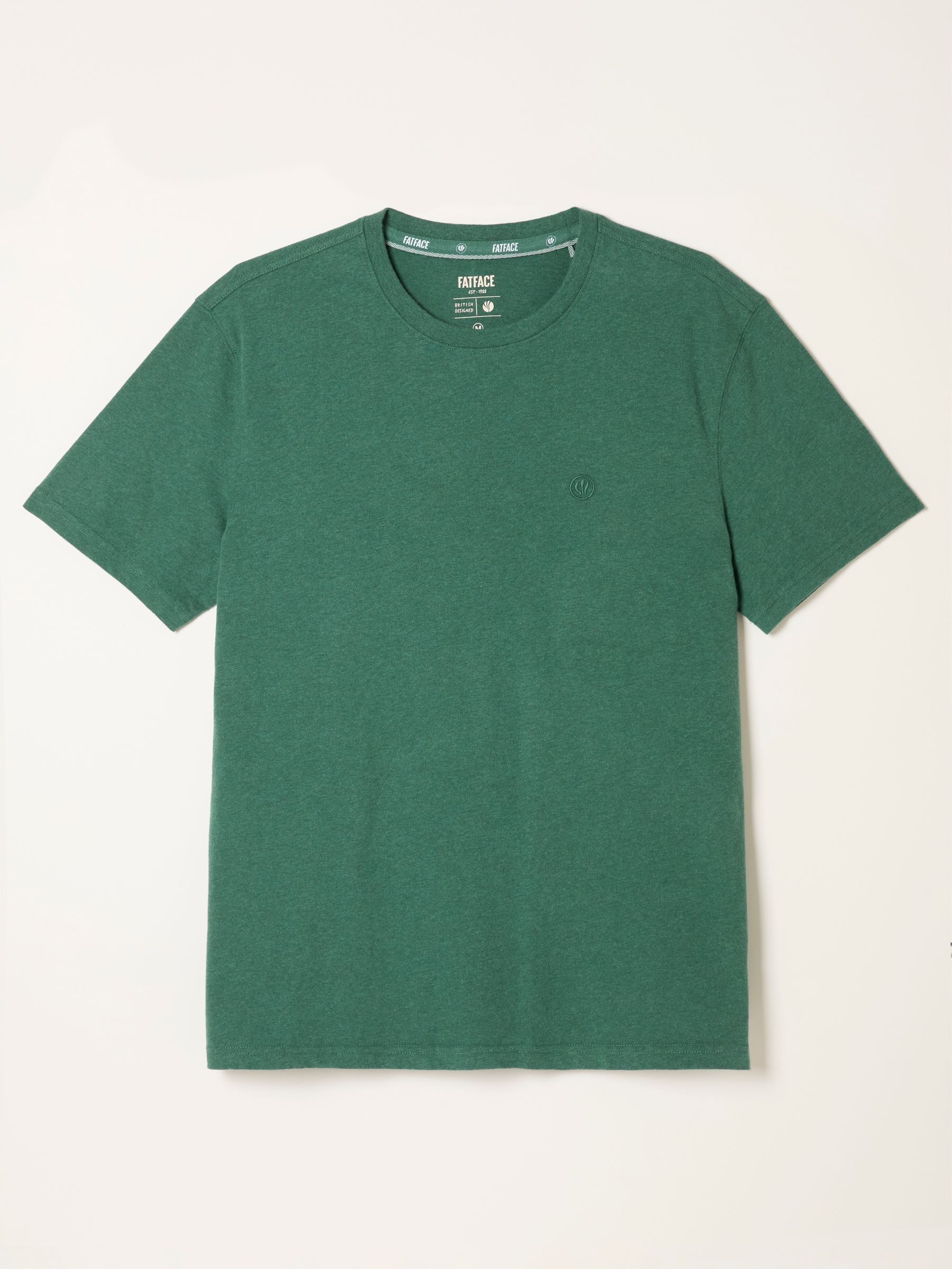 Lulworth Mid Green Short Sleeve T-Shirt - Image 5 of 5 Lulworth Mid Green Short Sleeve T-Shirt - Image 5 of 5