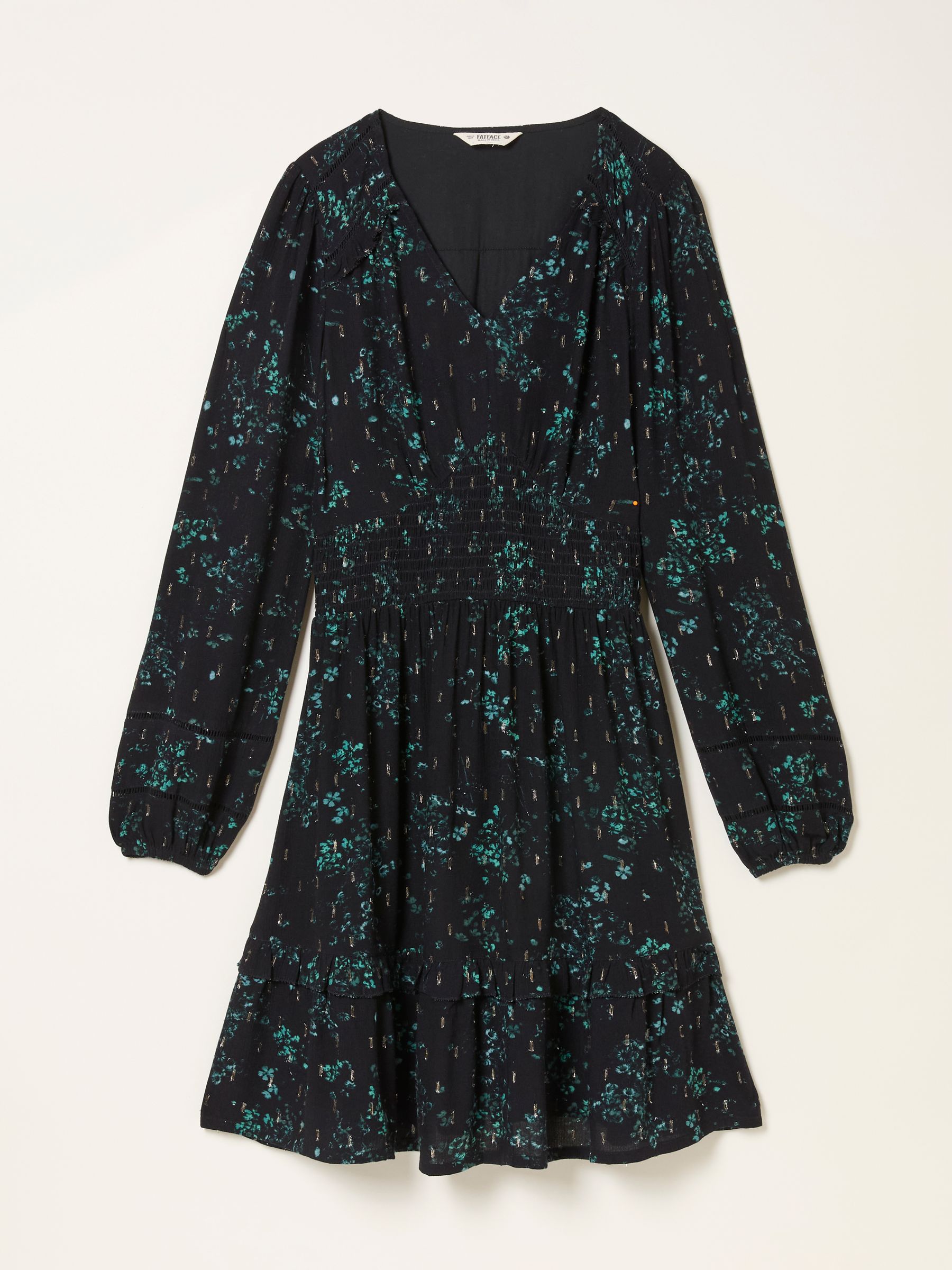 Pippa Black Winter Meadow Regular Mini Dress - Image 5 of 5