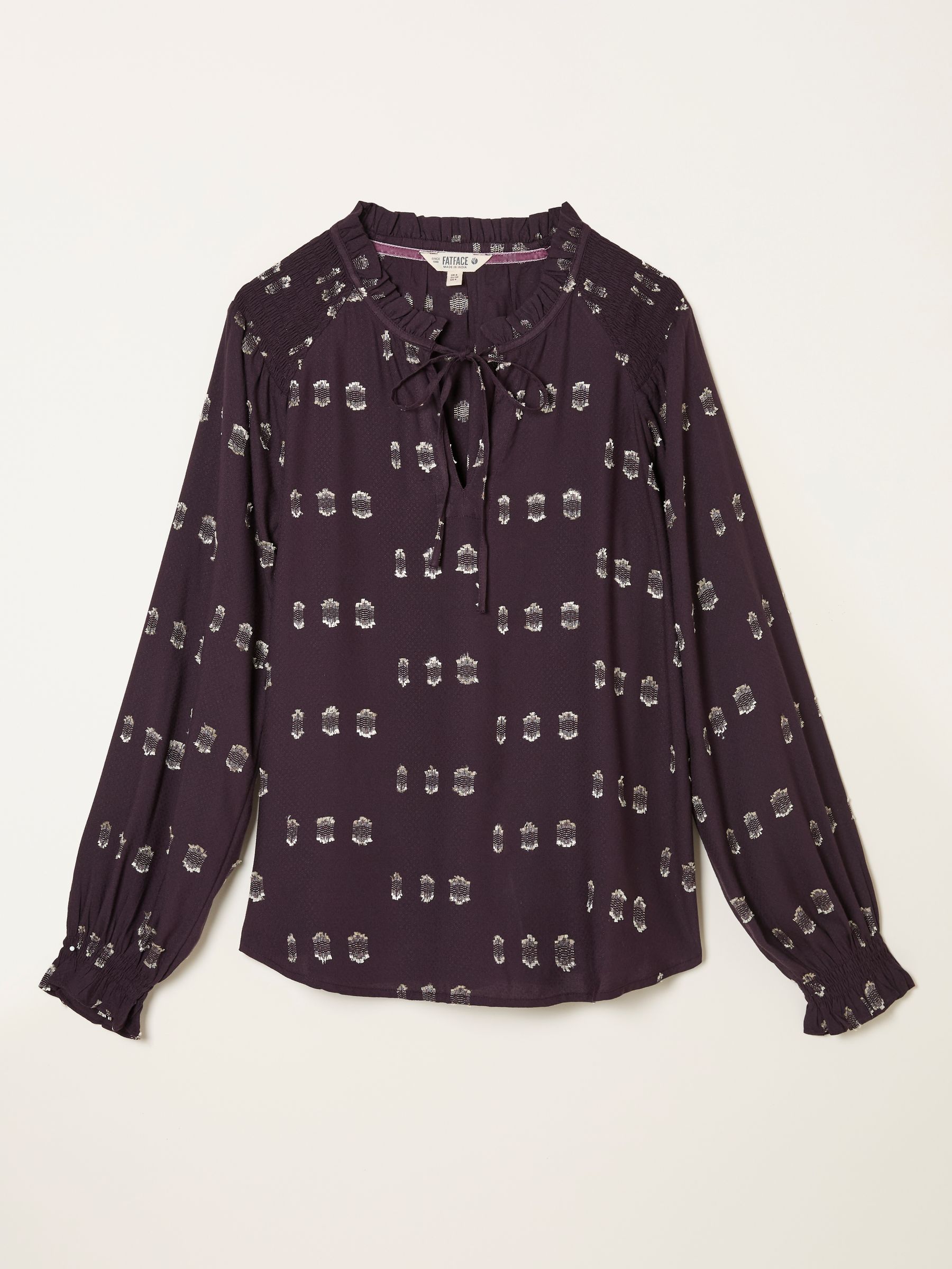Lucy Black Metallic Blouse - Image 5 of 5