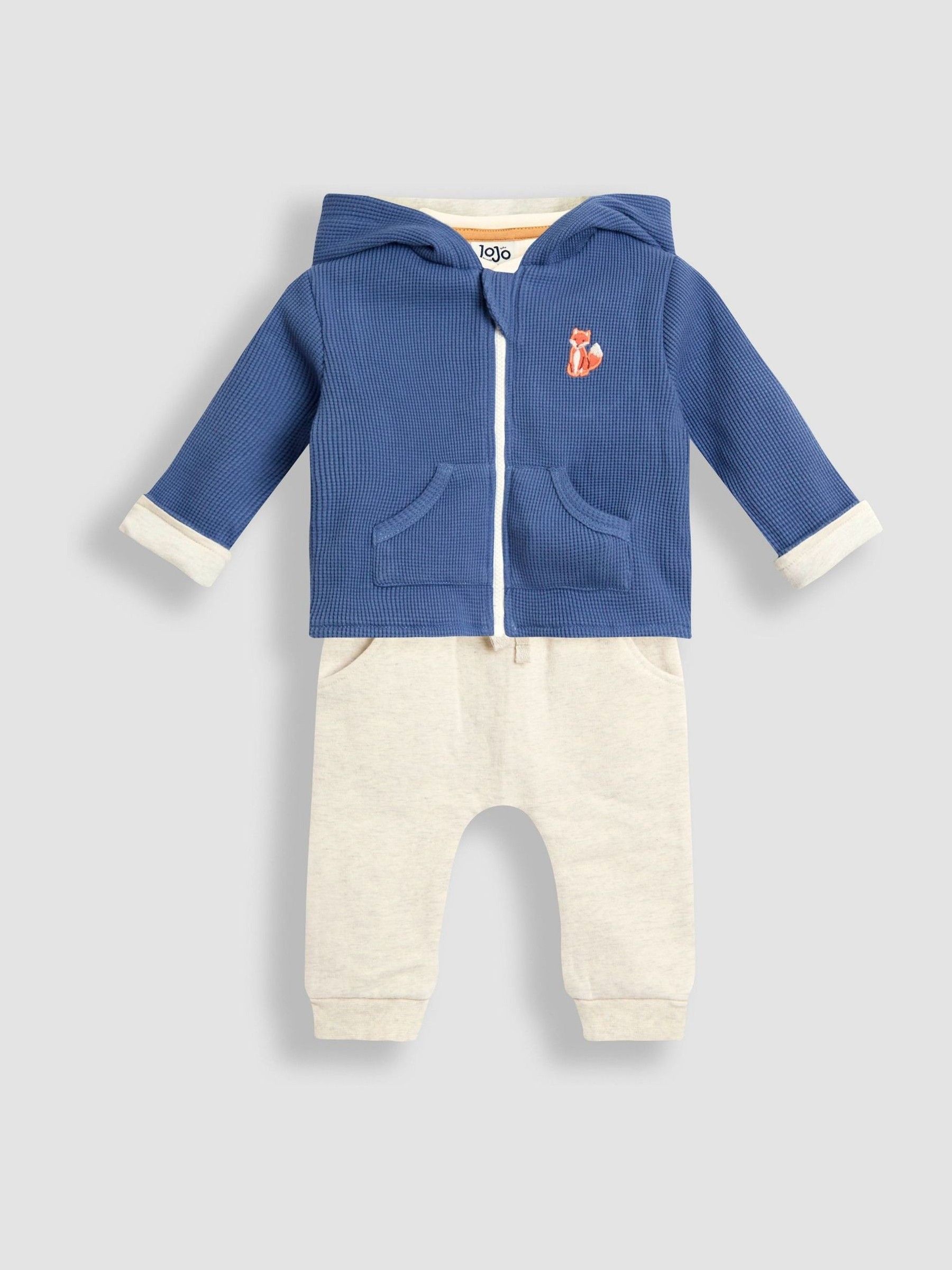 Blue Hoodie and Joggers Set - Image 1 of 11