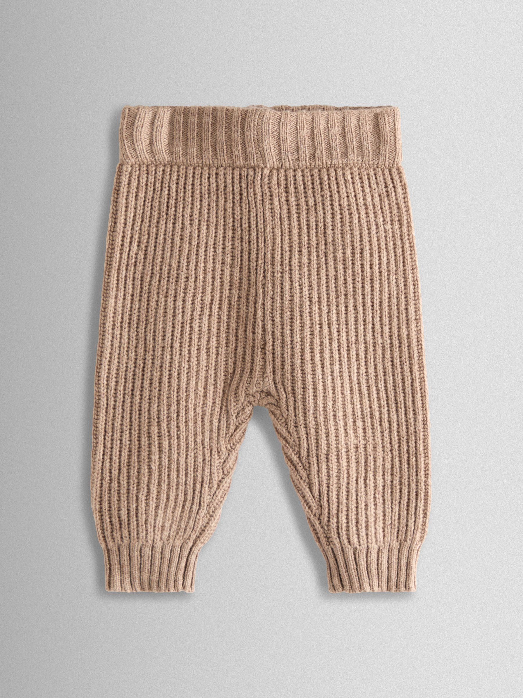 Natural Knit Top & Bottom Set - Image 5 of 6