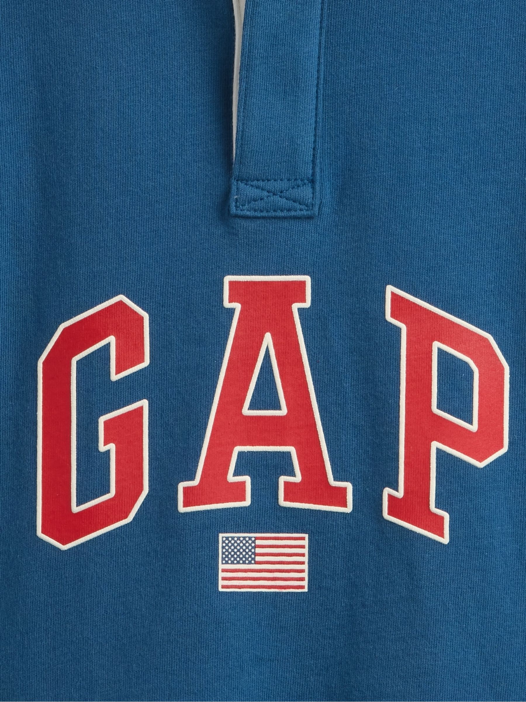 Blue Logo Pique Polo Short Sleeve Shirt (6mths-5yrs) - Image 3 of 3