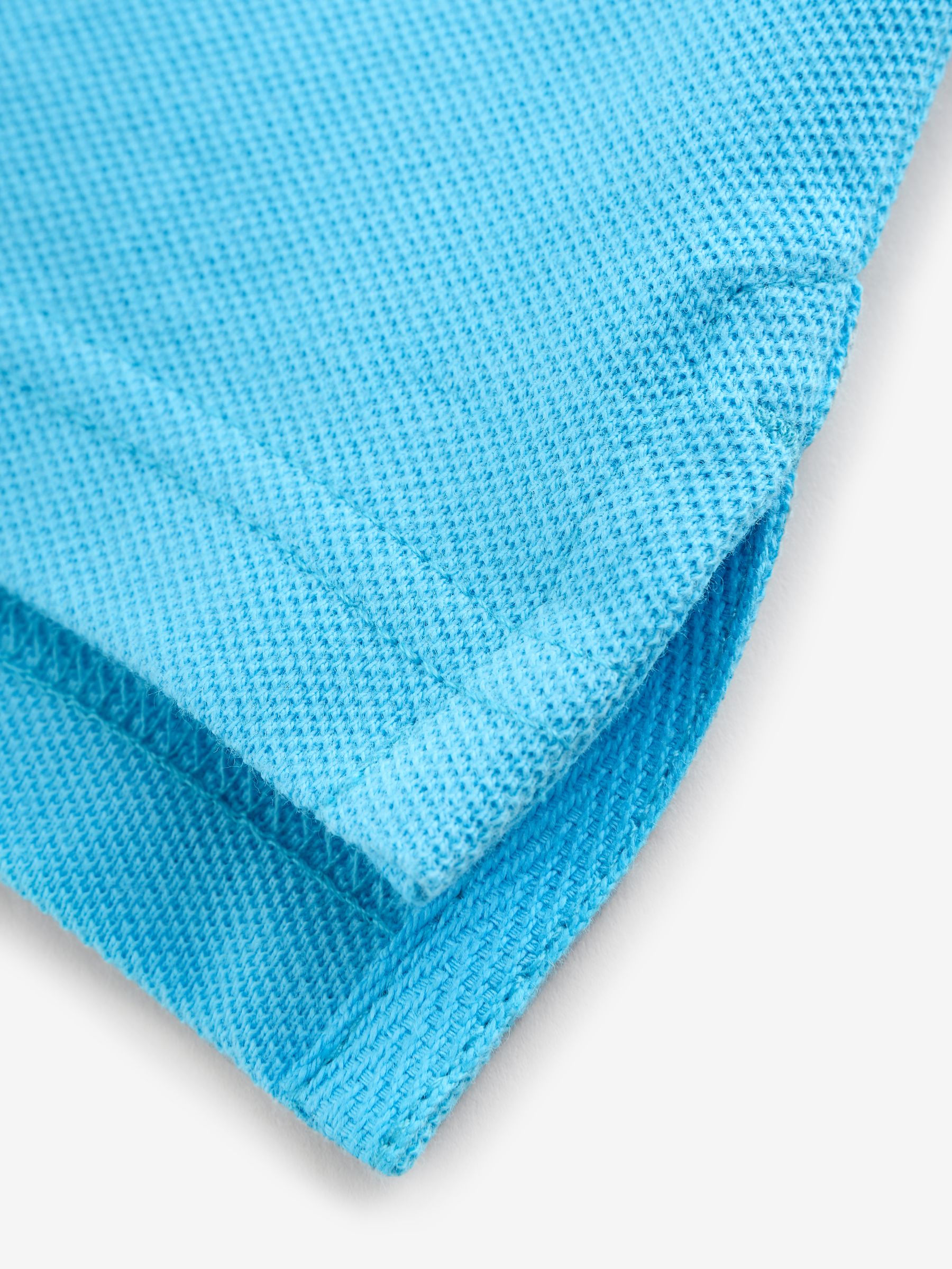 Blue Logo Pique Polo Short Sleeve Shirt (6mths-5yrs) - Image 4 of 4