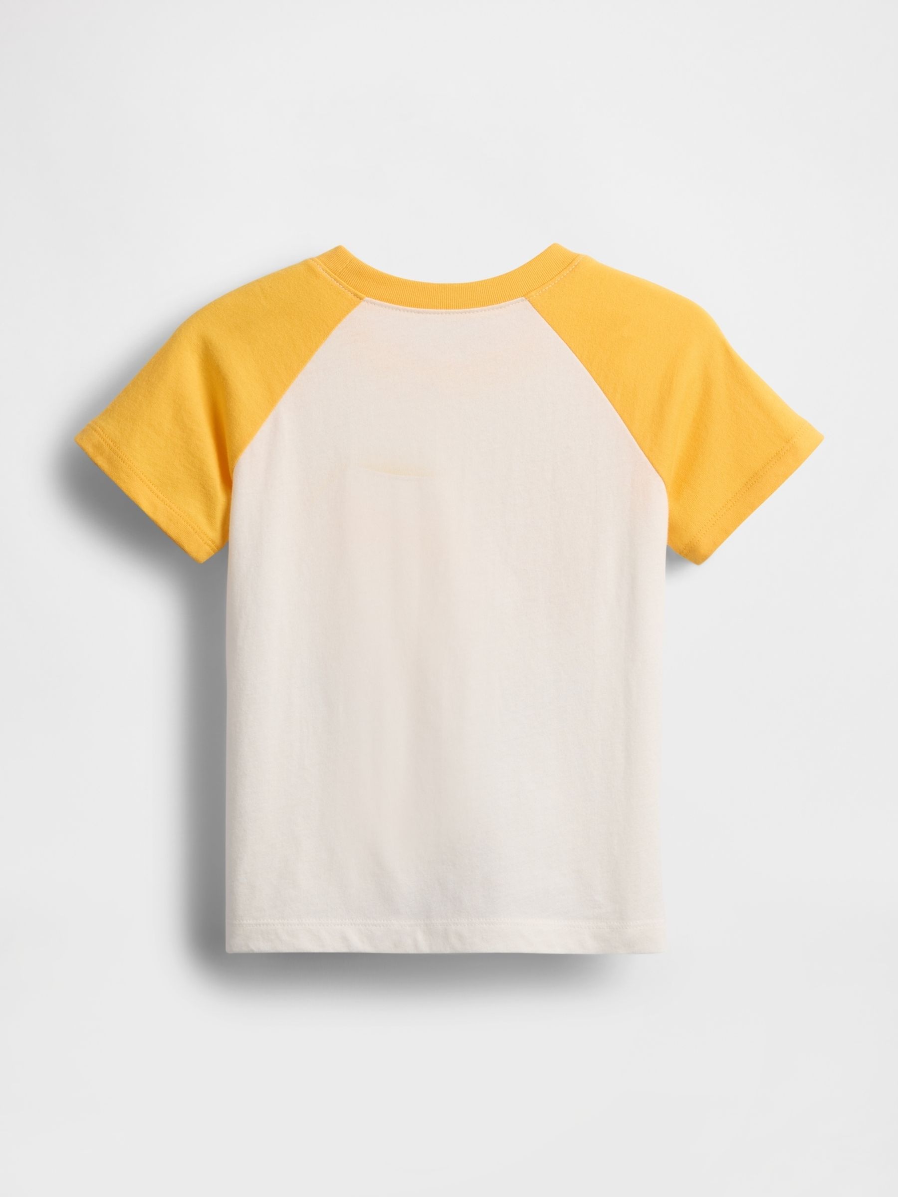 White Logo Colourblock T-Shirt (6mths-5yrs) - Image 2 of 3