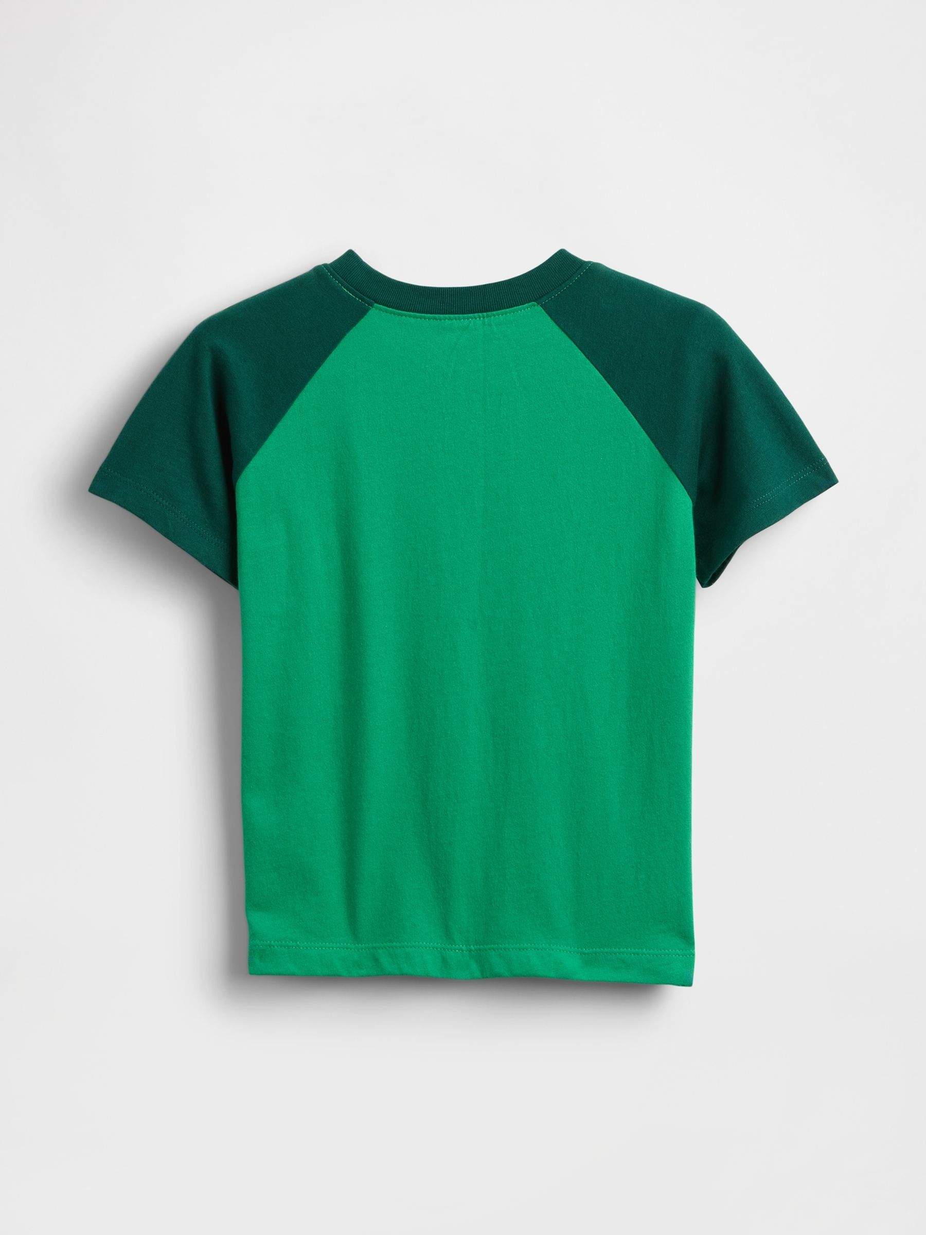 Green Logo Colourblock T-Shirt (6mths-5yrs) - Image 2 of 3