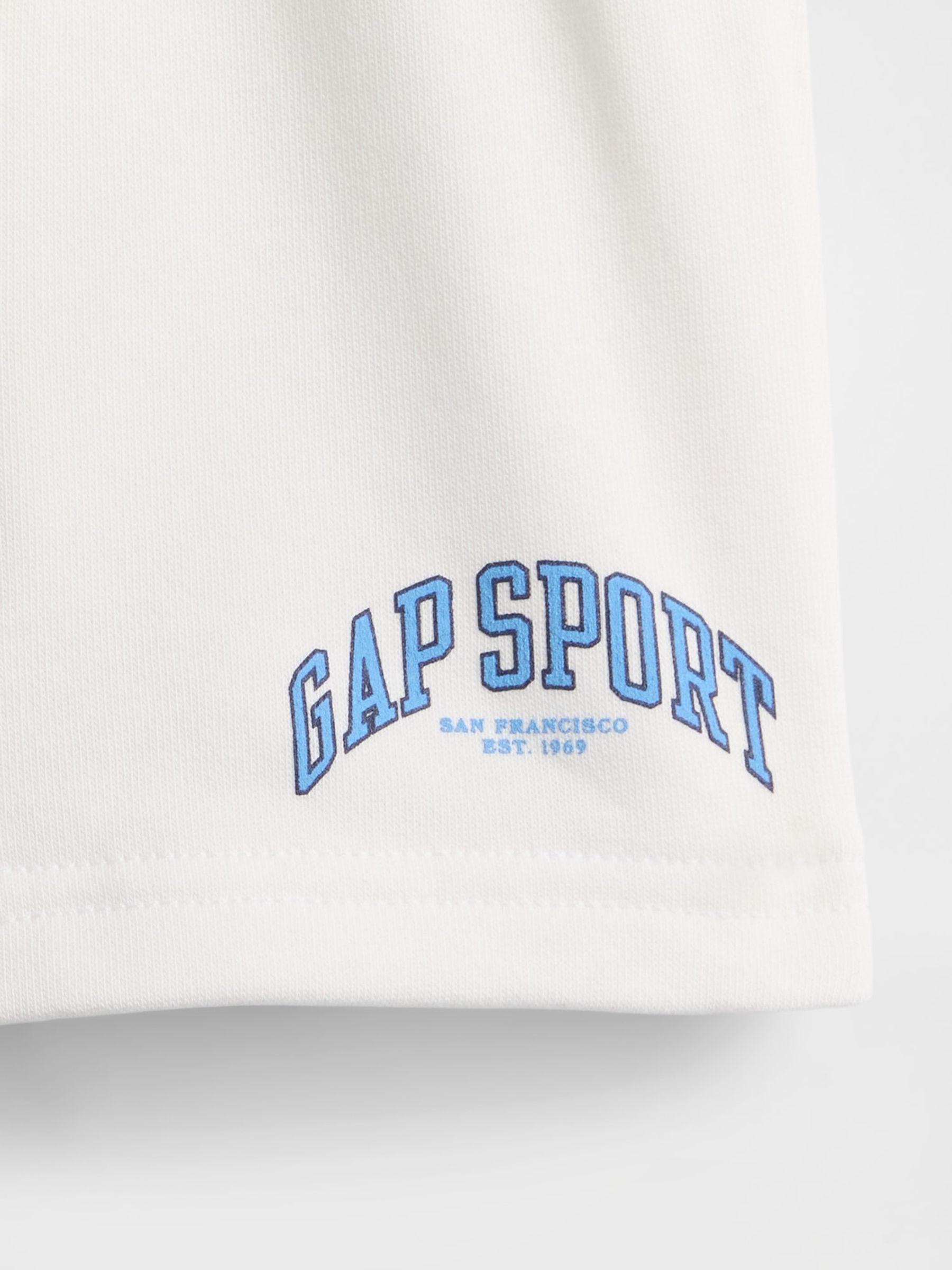 White Logo Fleece-Lined Pull On Shorts (6mths-5yrs) - Image 3 of 3