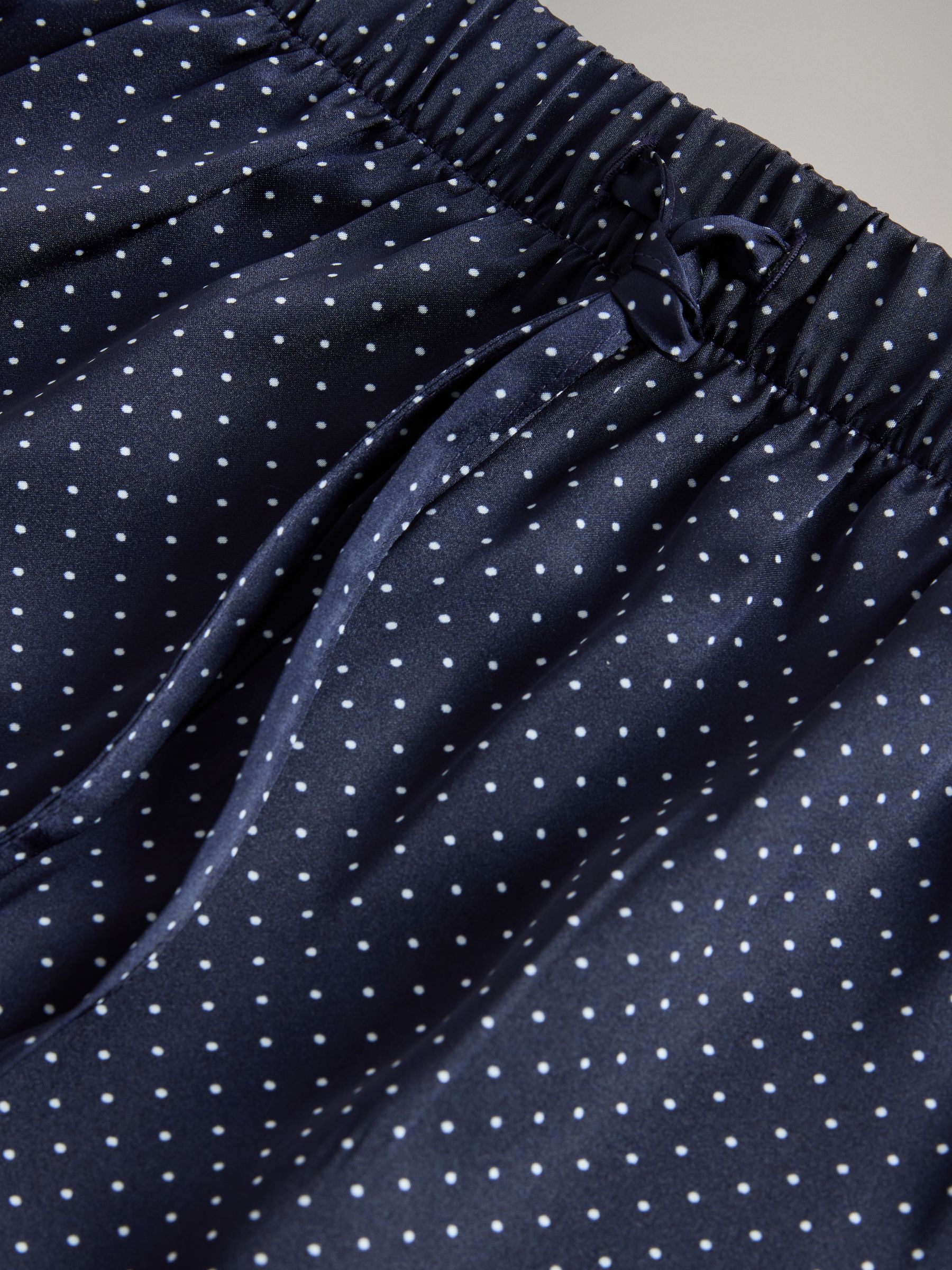 2 Pack Satin Pyjamas Shorts - Image 6 of 6