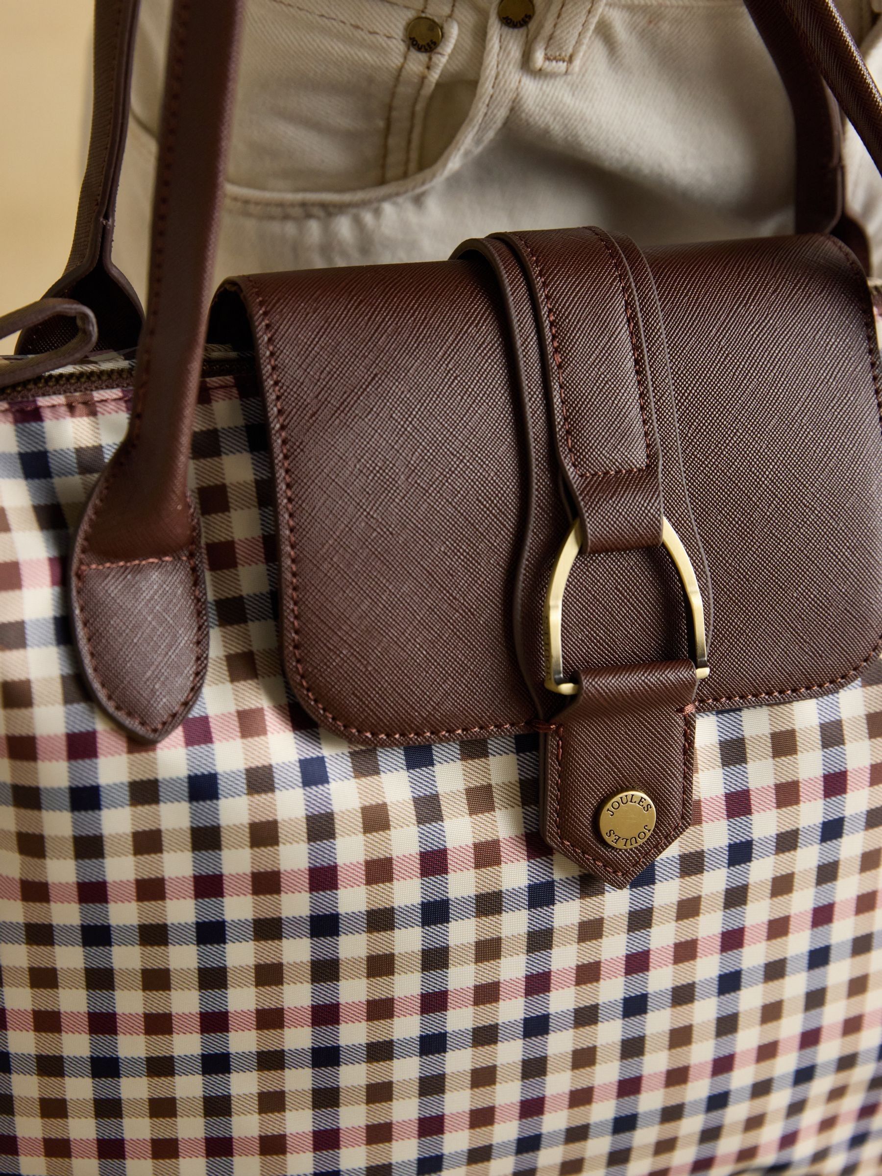 Edie Gingham Shopper bag - Image 3 of 8