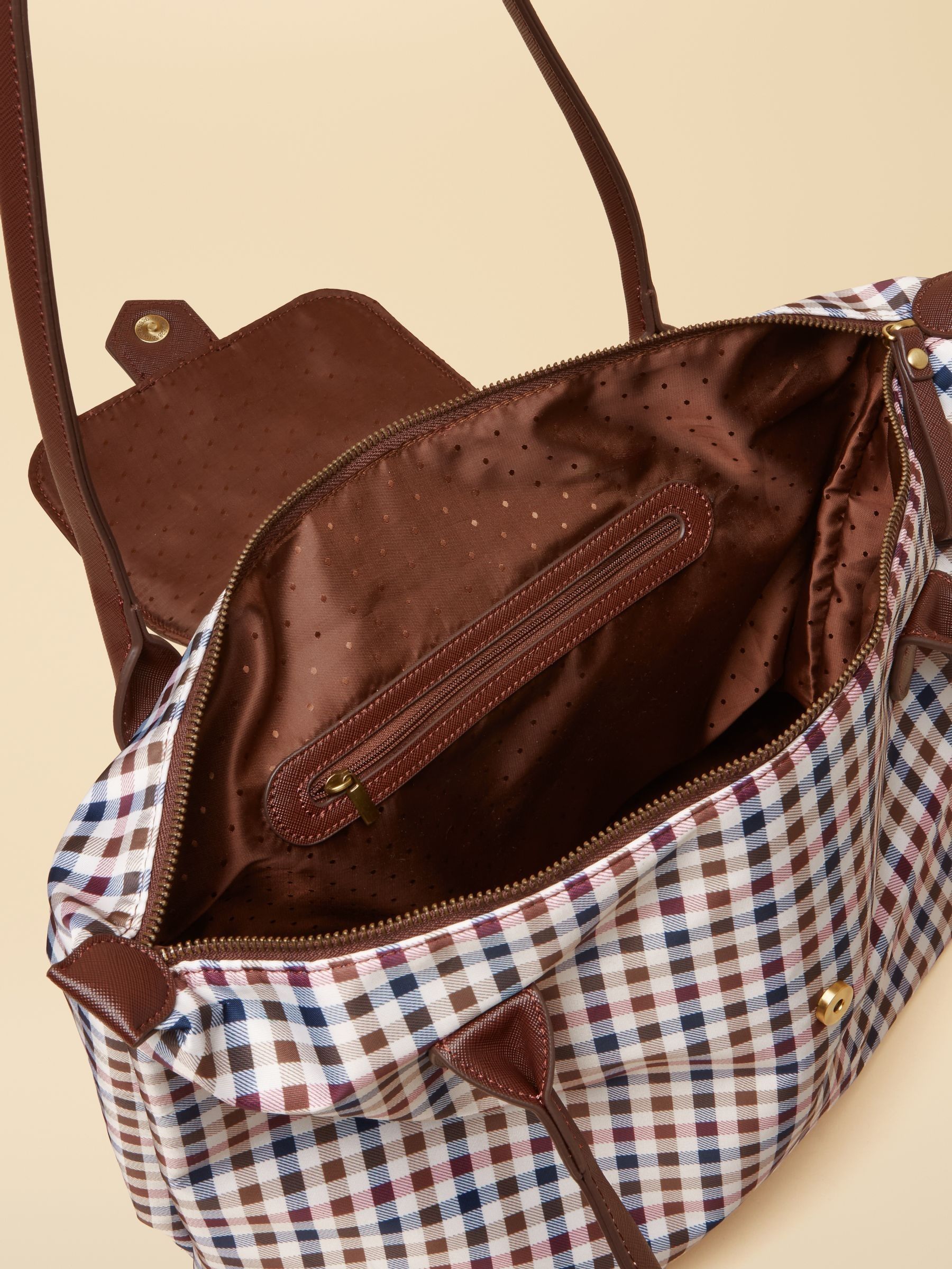 Edie Gingham Shopper bag - Image 8 of 8