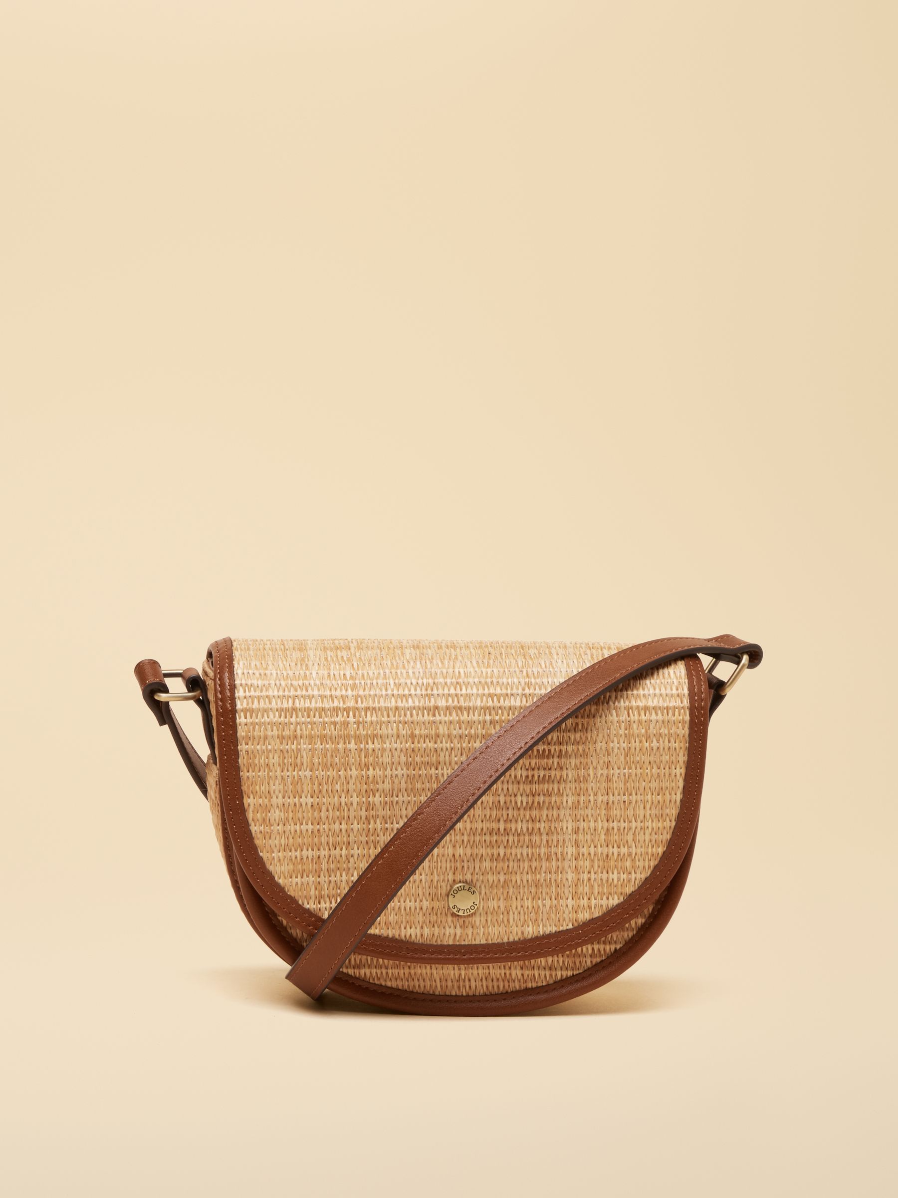 Daphne Neutral Straw Bag - Image 1 of 8