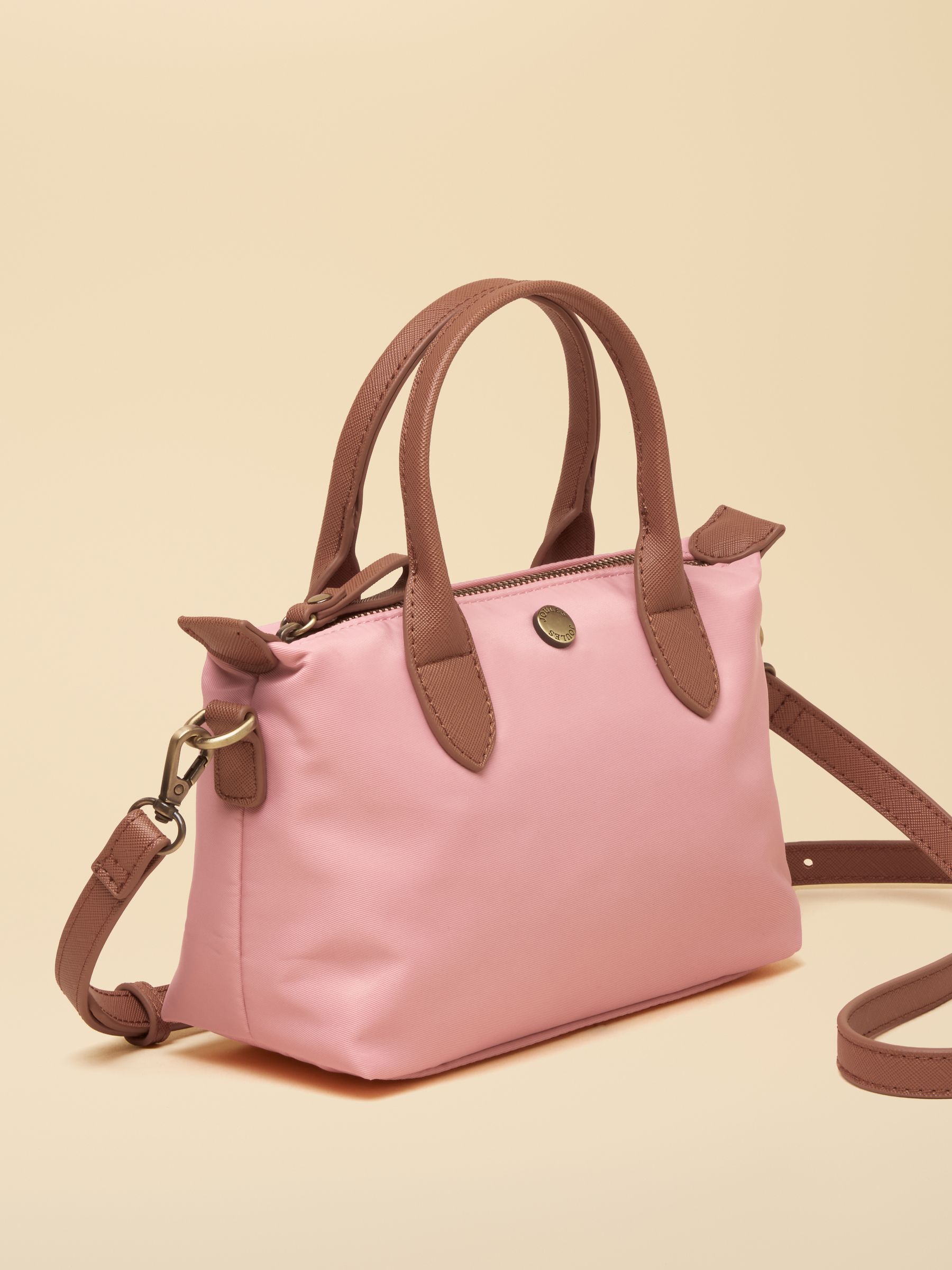 Edie Light Pink Crossbody Handbag - Image 5 of 8