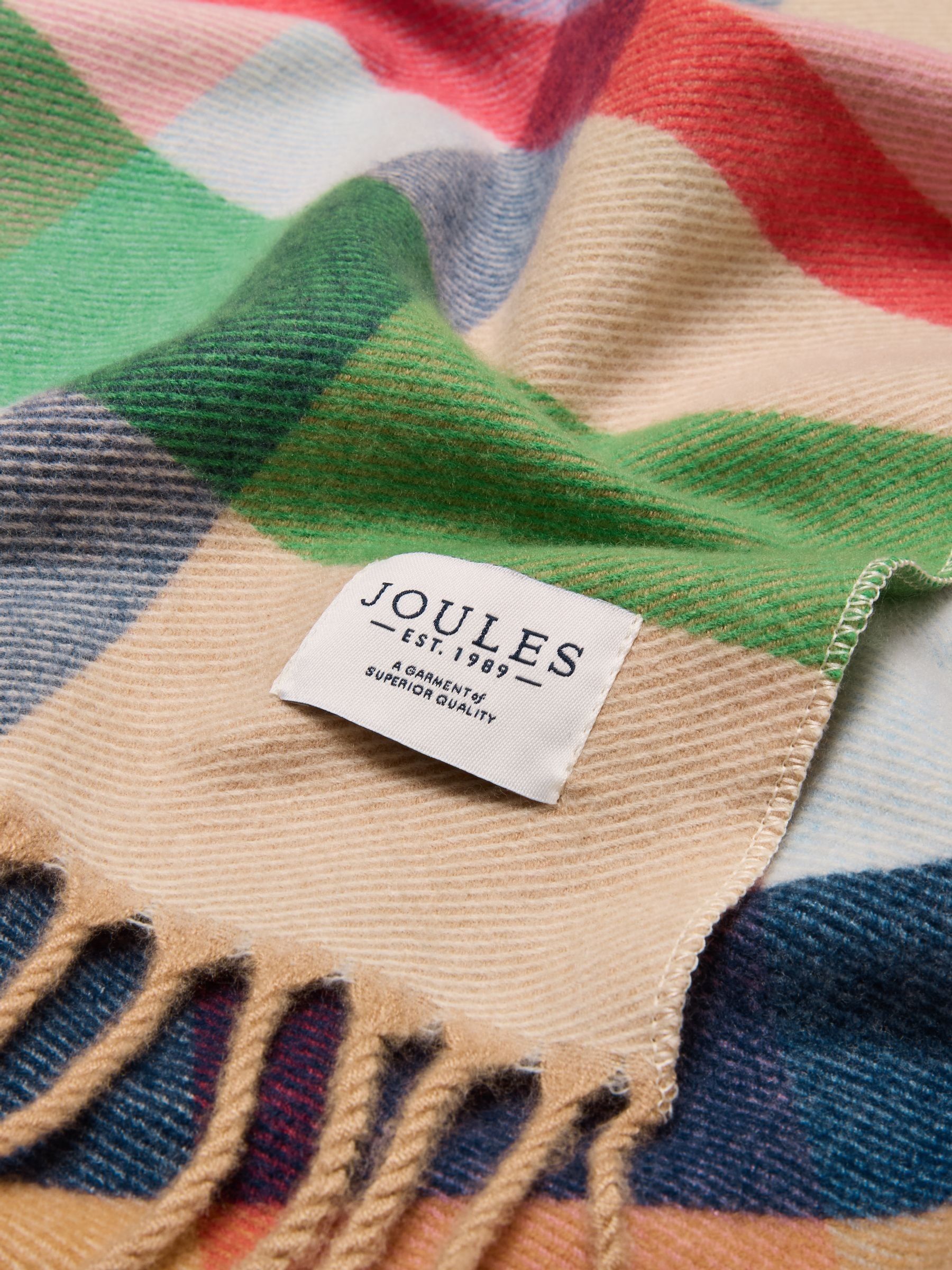 Langtree Pink & Green Large Scarf - Image 7 of 7