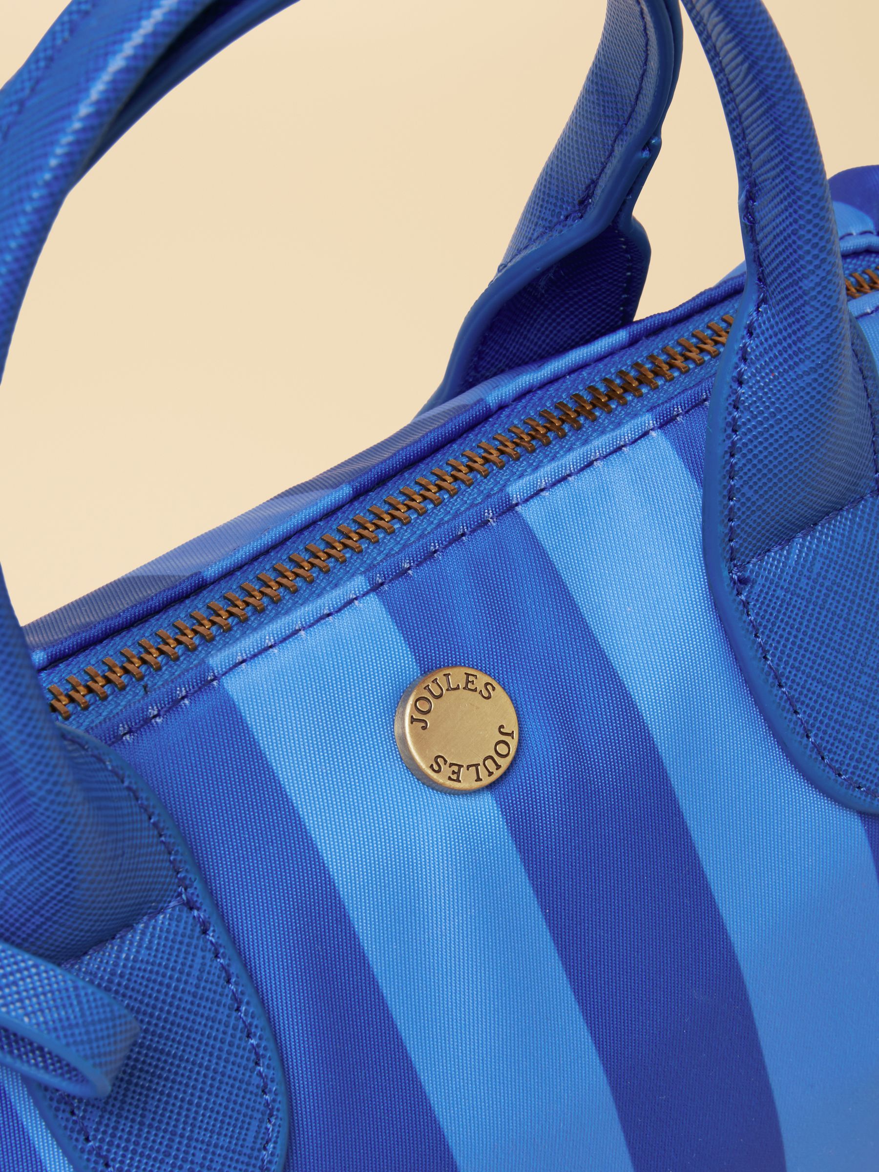 Edie Blue Striped Crossbody Handbag - Image 7 of 8