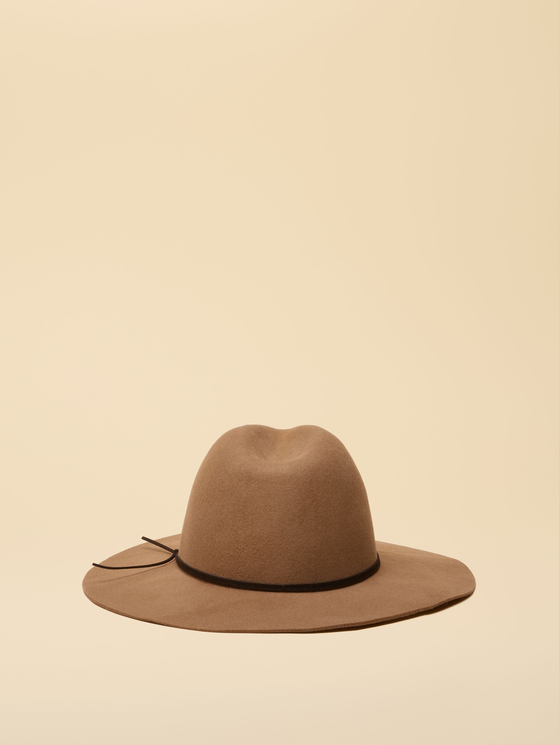 Grove Tan Brown Wool Fedora - Image 5 of 7