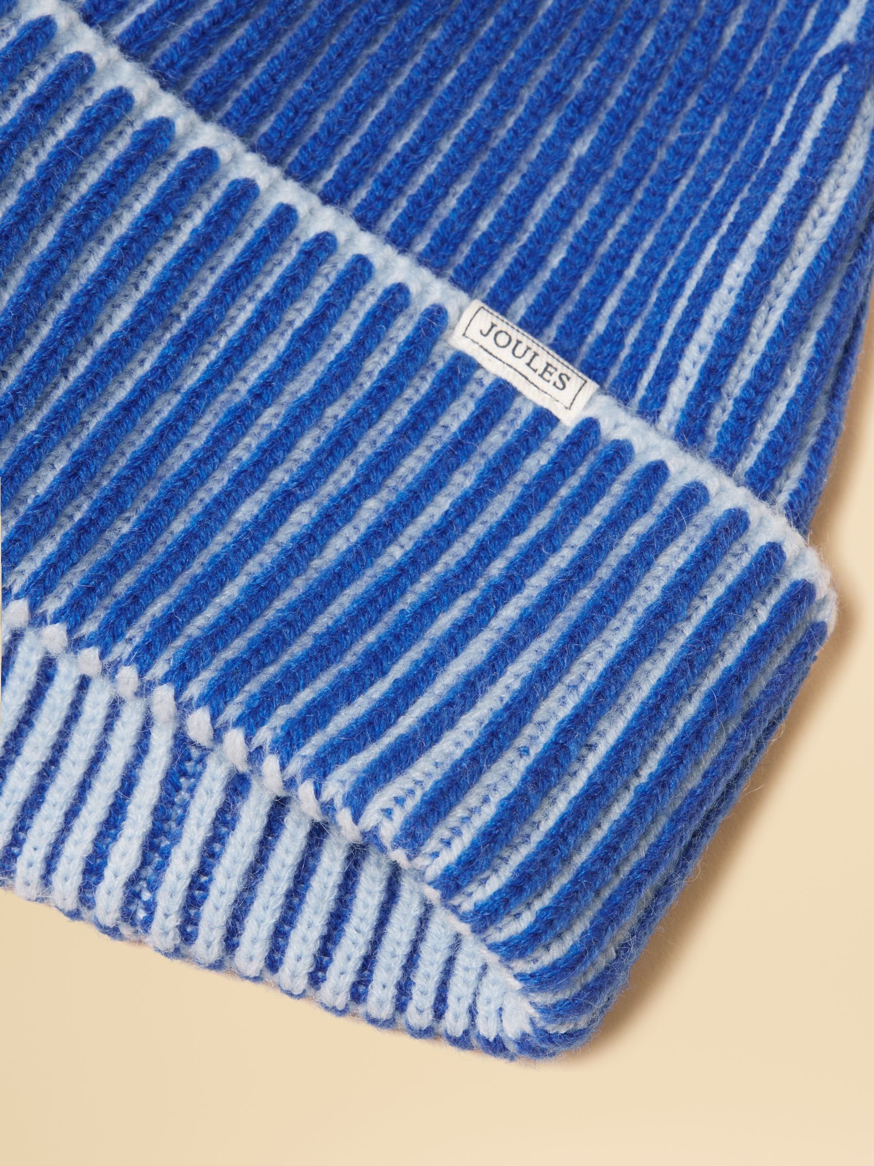 Ada Blue Plated Beanie Hat - Image 6 of 6