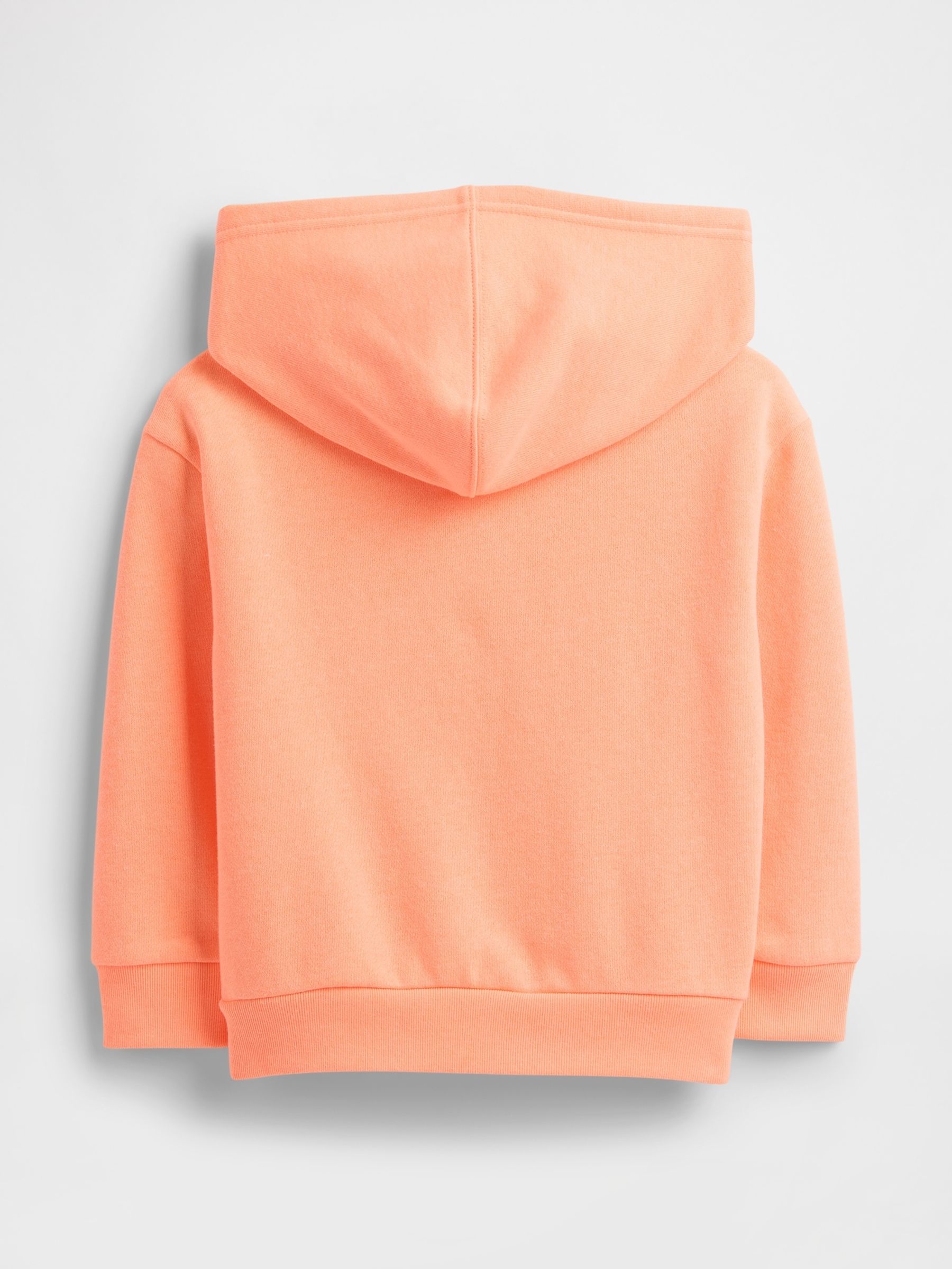 Orange Floral Logo Hoodie (6mths-5yrs) - Image 2 of 3
