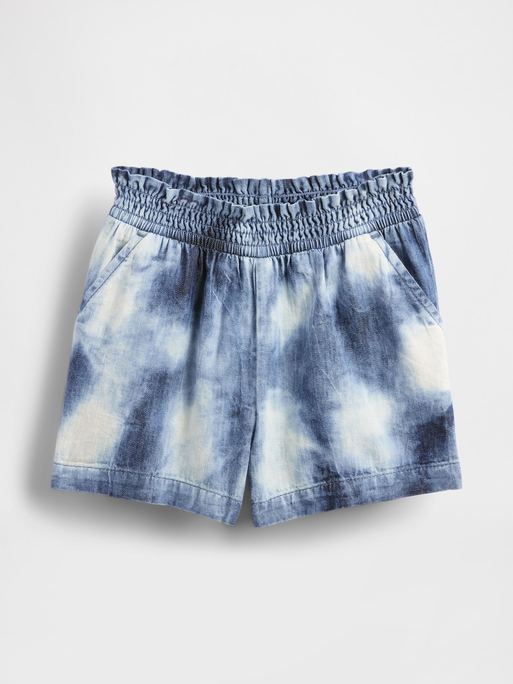 Blue Denim Pull On Shorts (6mths-5yrs) - Image 2 of 3