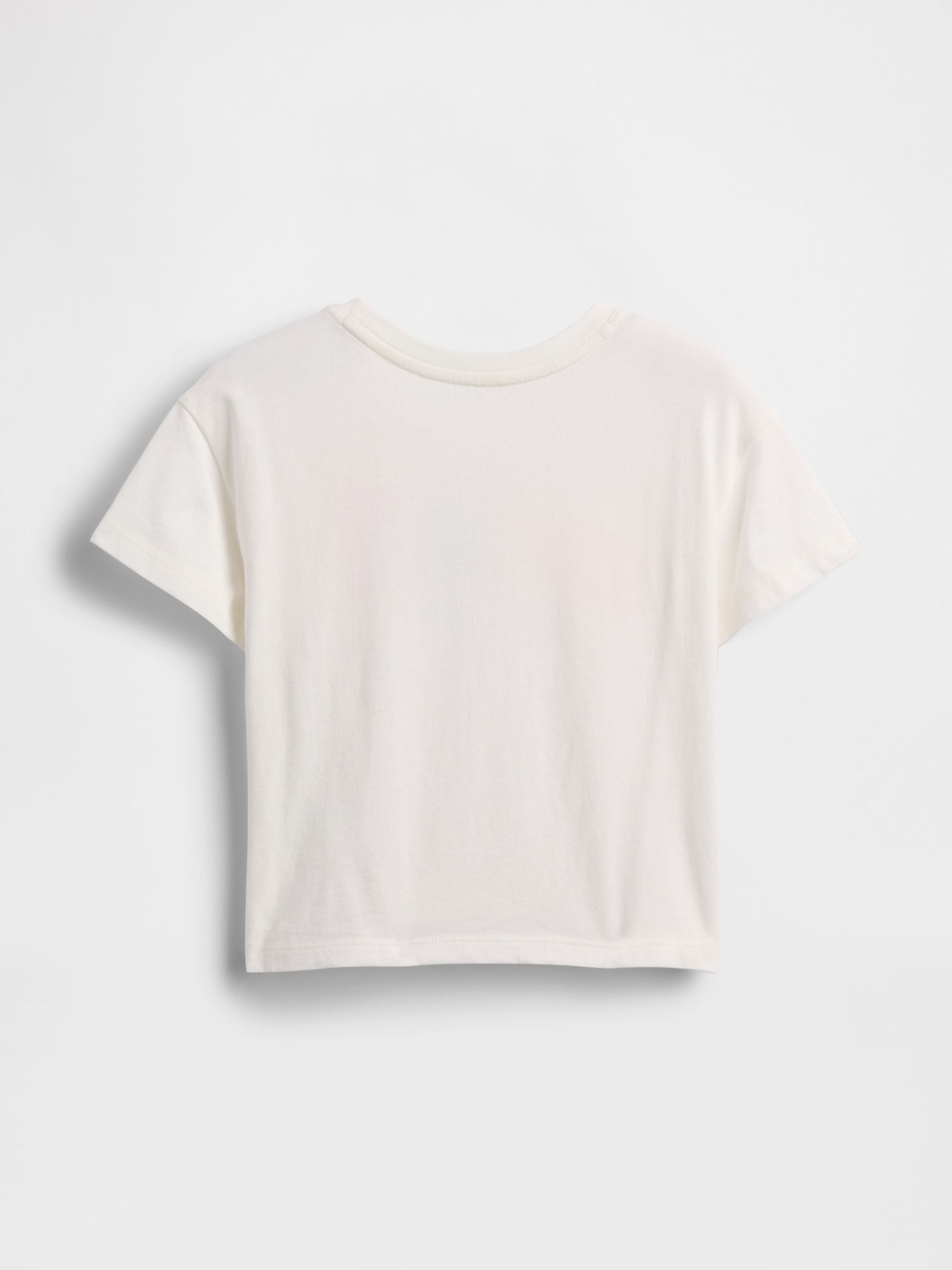 White Relaxed Knot-Tie Graphic Short Sleeve T-Shirt (6mths-5yrs) - Image 2 of 3