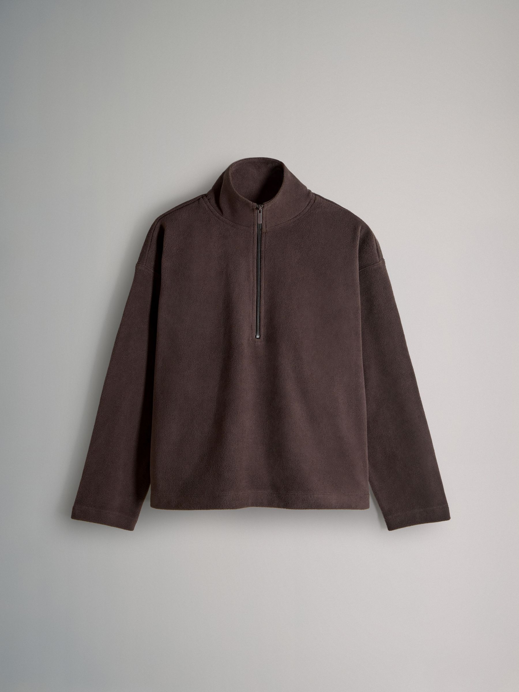 Black/Brown/Pink - 3 Pack Quarter Zip Microfleece Jumpers - Image 2 of 6
