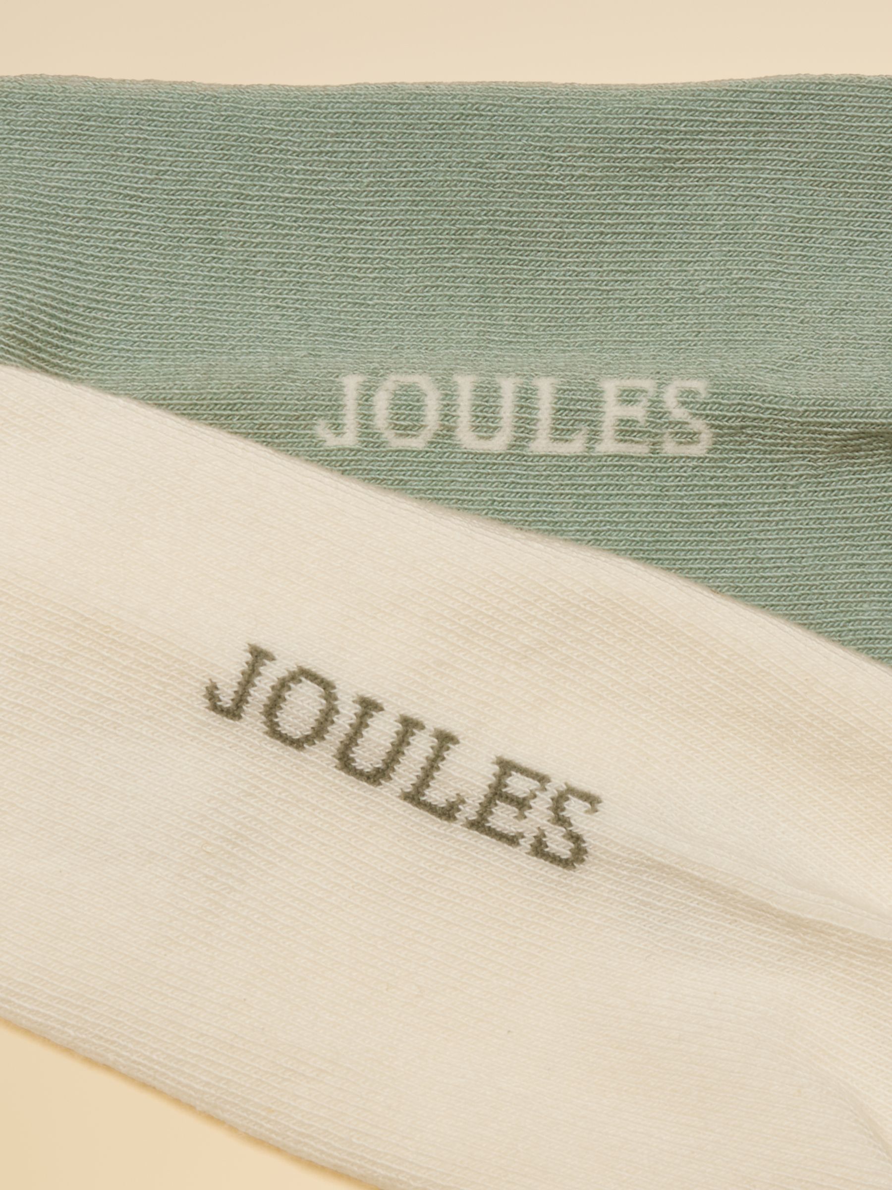 Women's Everyday White & Green Socks 2 Pack (size 4-8) - Image 3 of 3