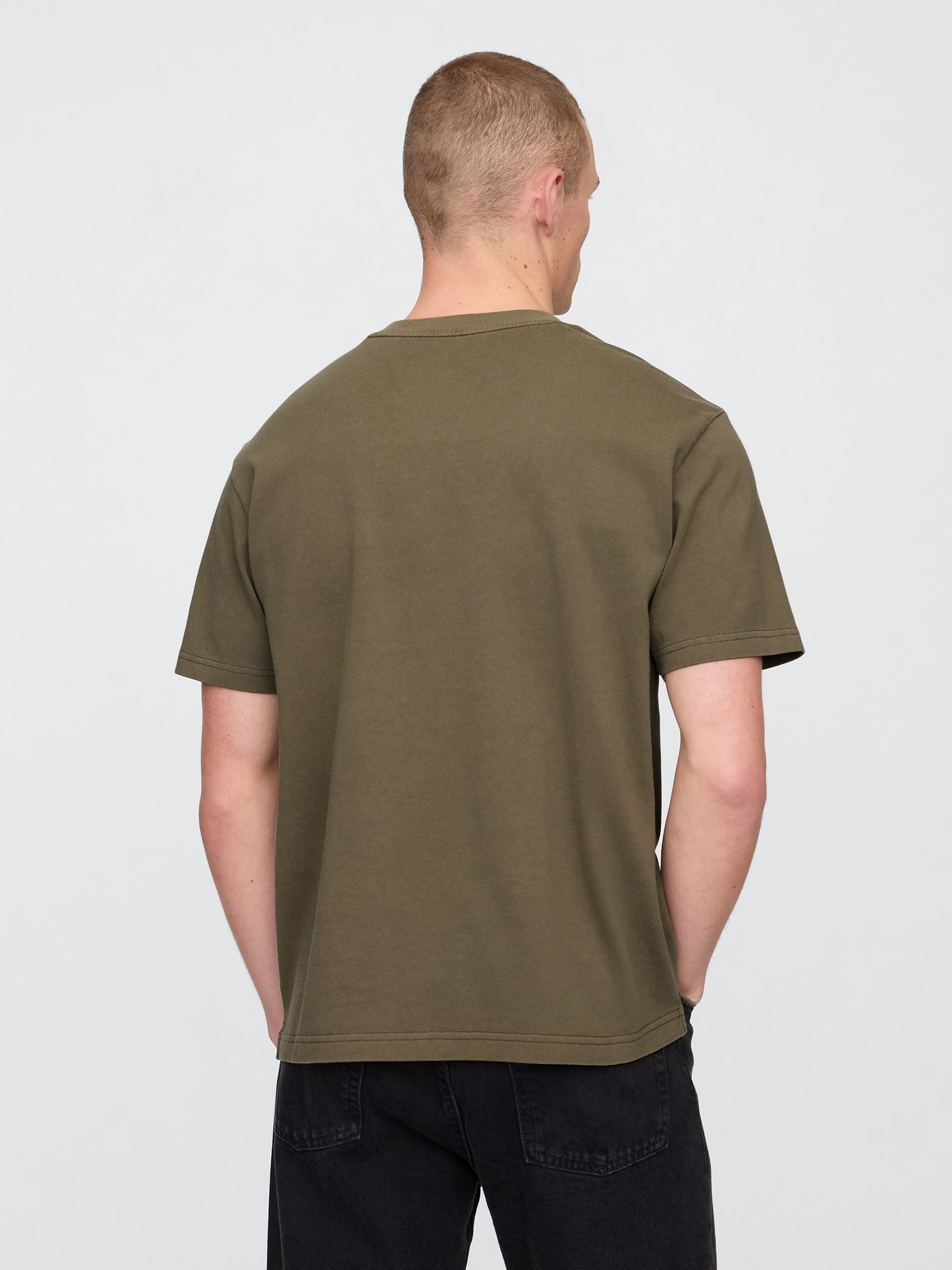 Green Heavyweight Original T-Shirt - Image 2 of 5