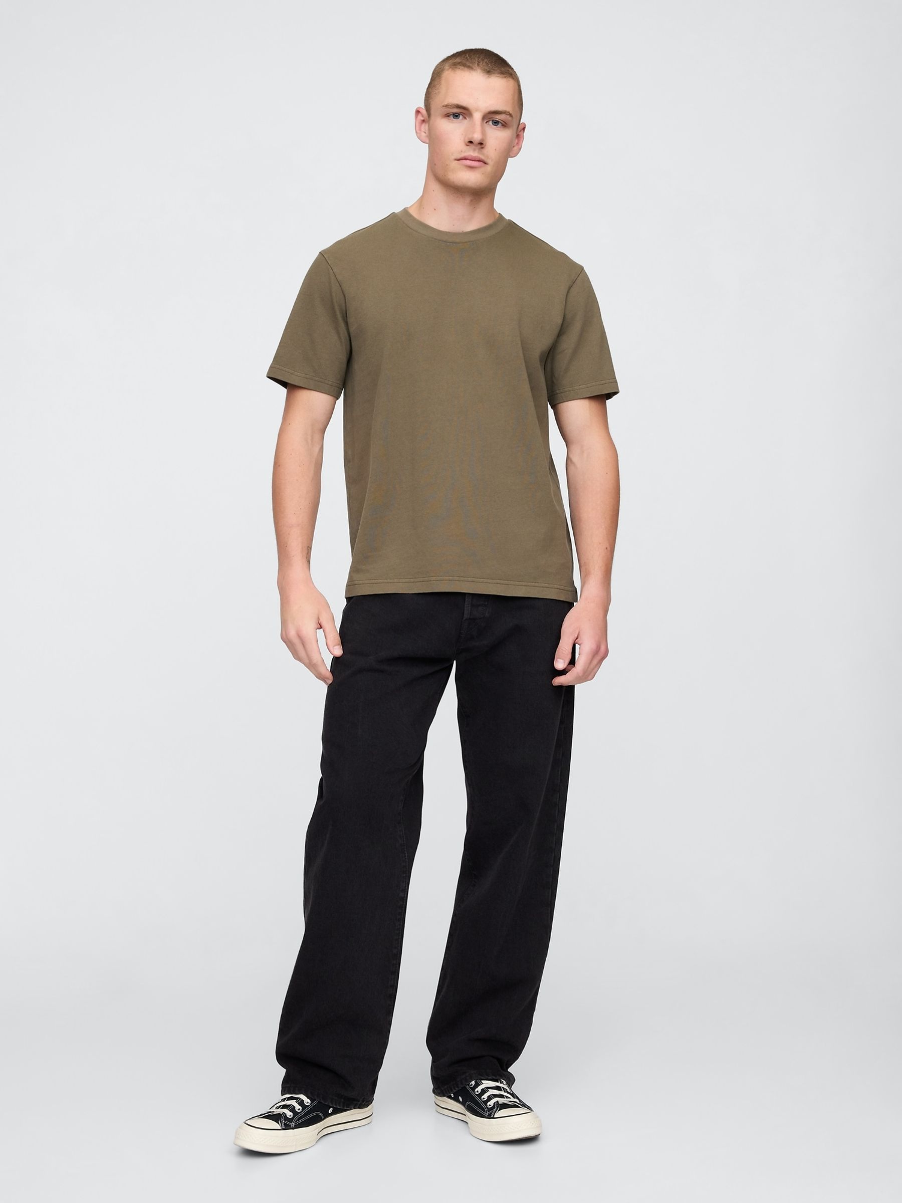 Green Heavyweight Original T-Shirt - Image 3 of 5