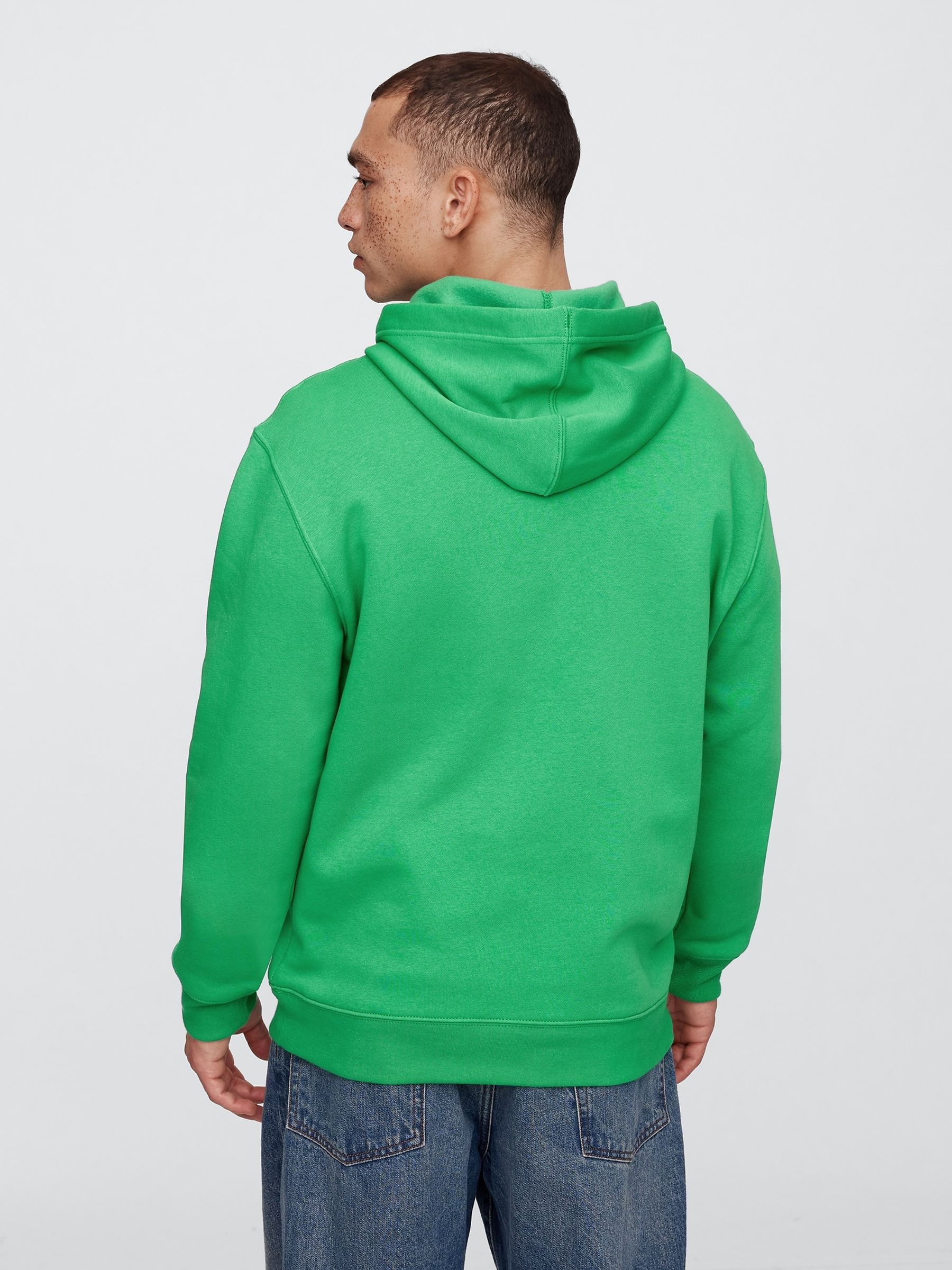 Green Logo Hoodie - Image 2 of 4