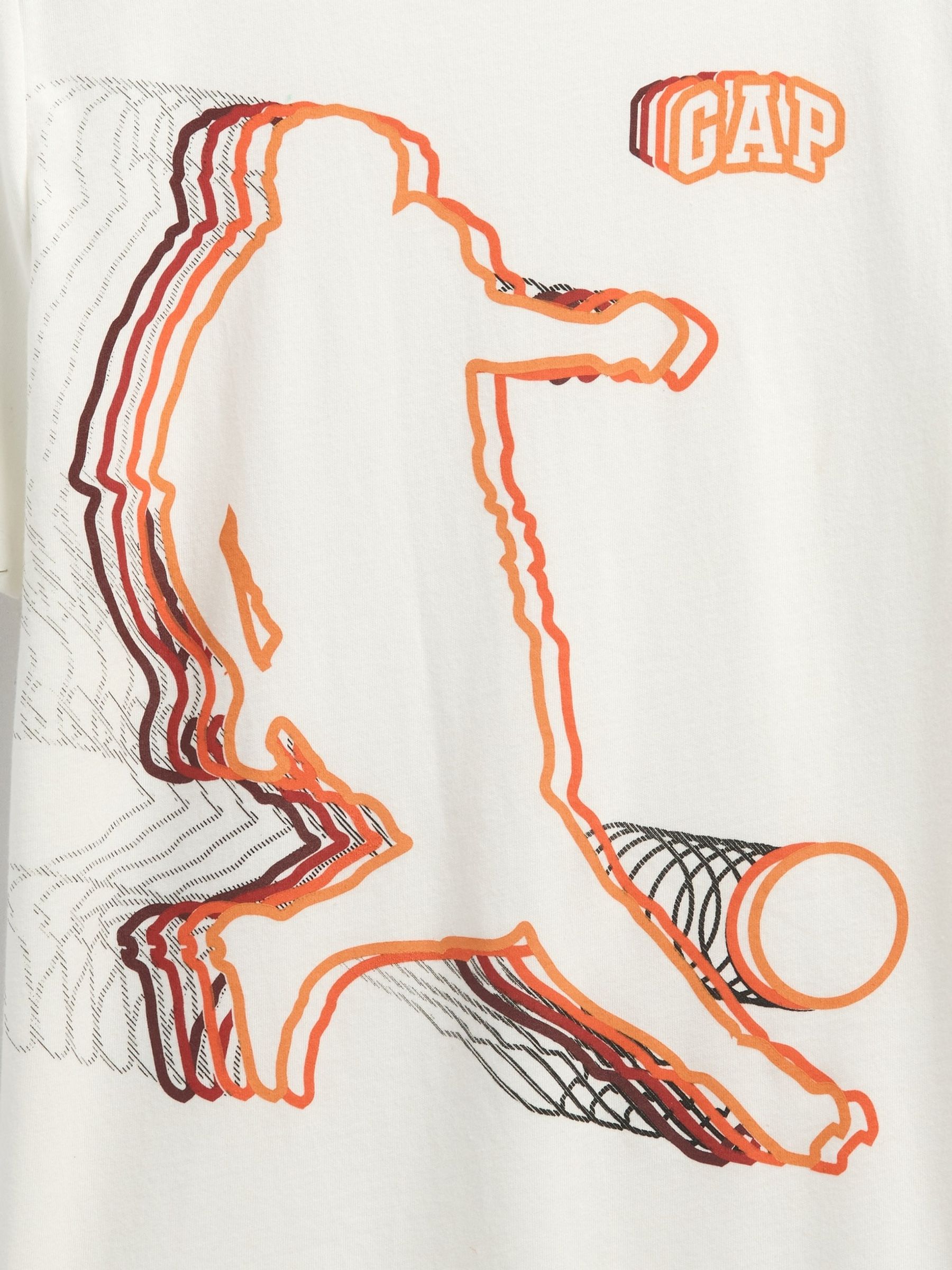 White Vintage Graphic T-Shirt (4-13yrs) - Image 3 of 3