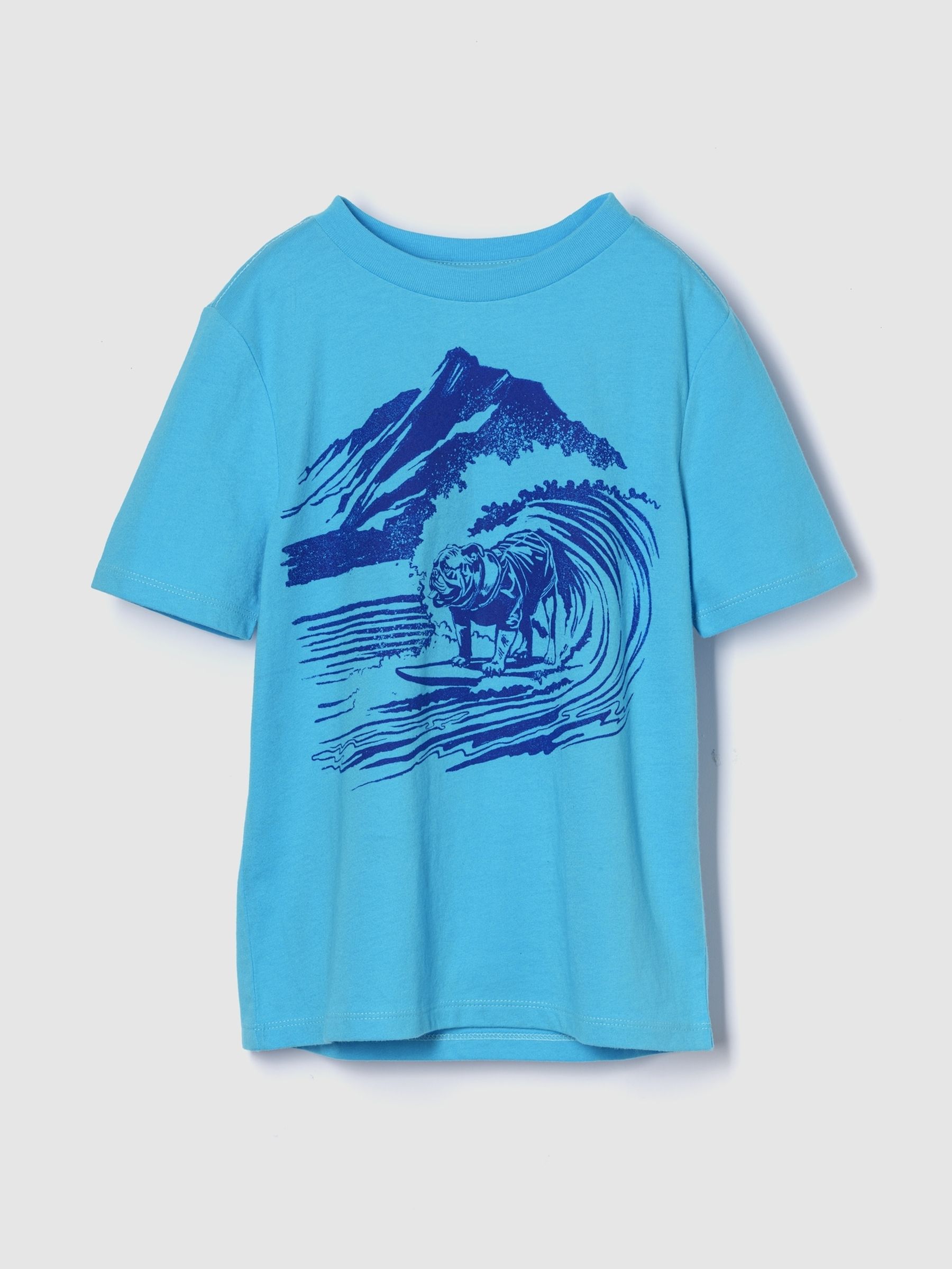 Light Blue Graphic T-Shirt (4-13yrs) - Image 1 of 3