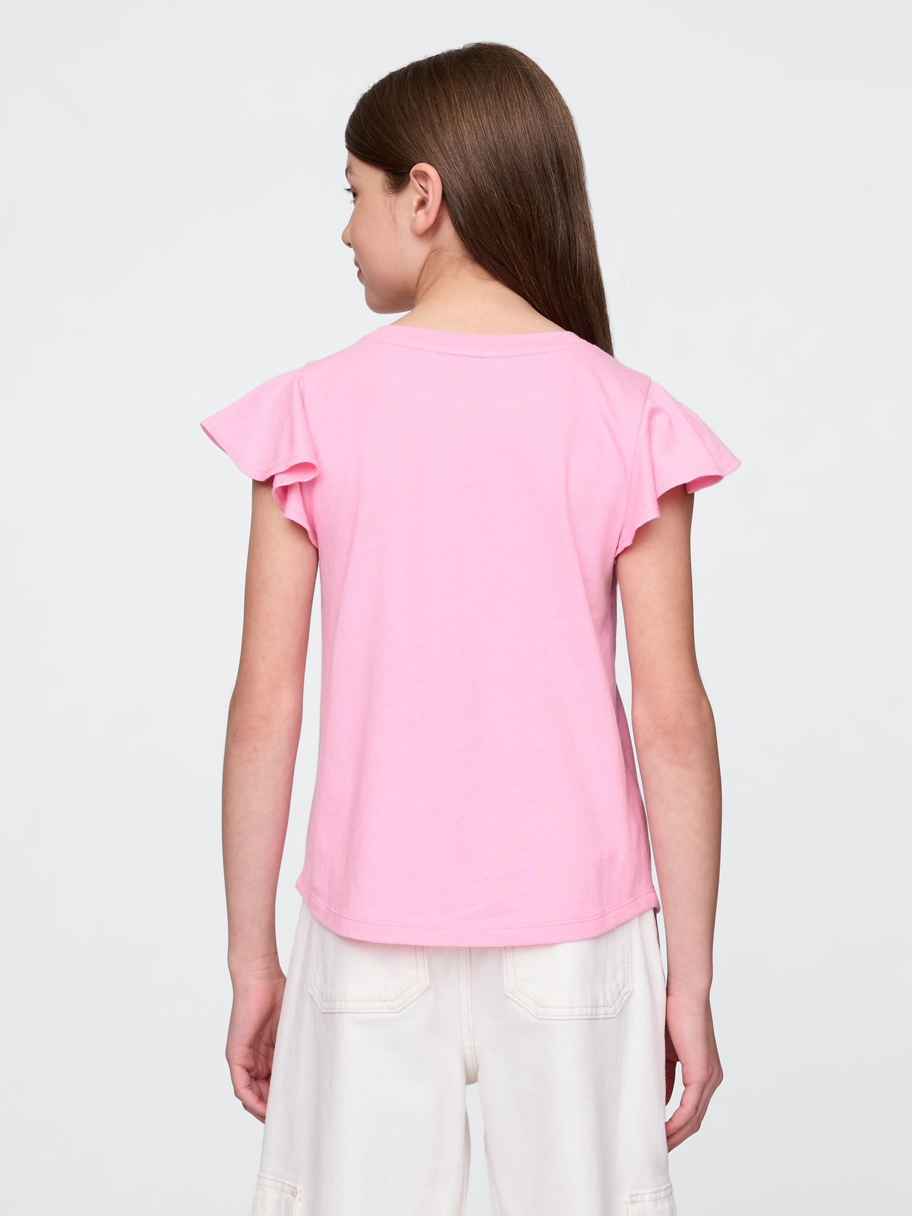 Pink Ice Cream Flippy-Sequin Graphic T-Shirt (4-13yrs) - Image 2 of 4