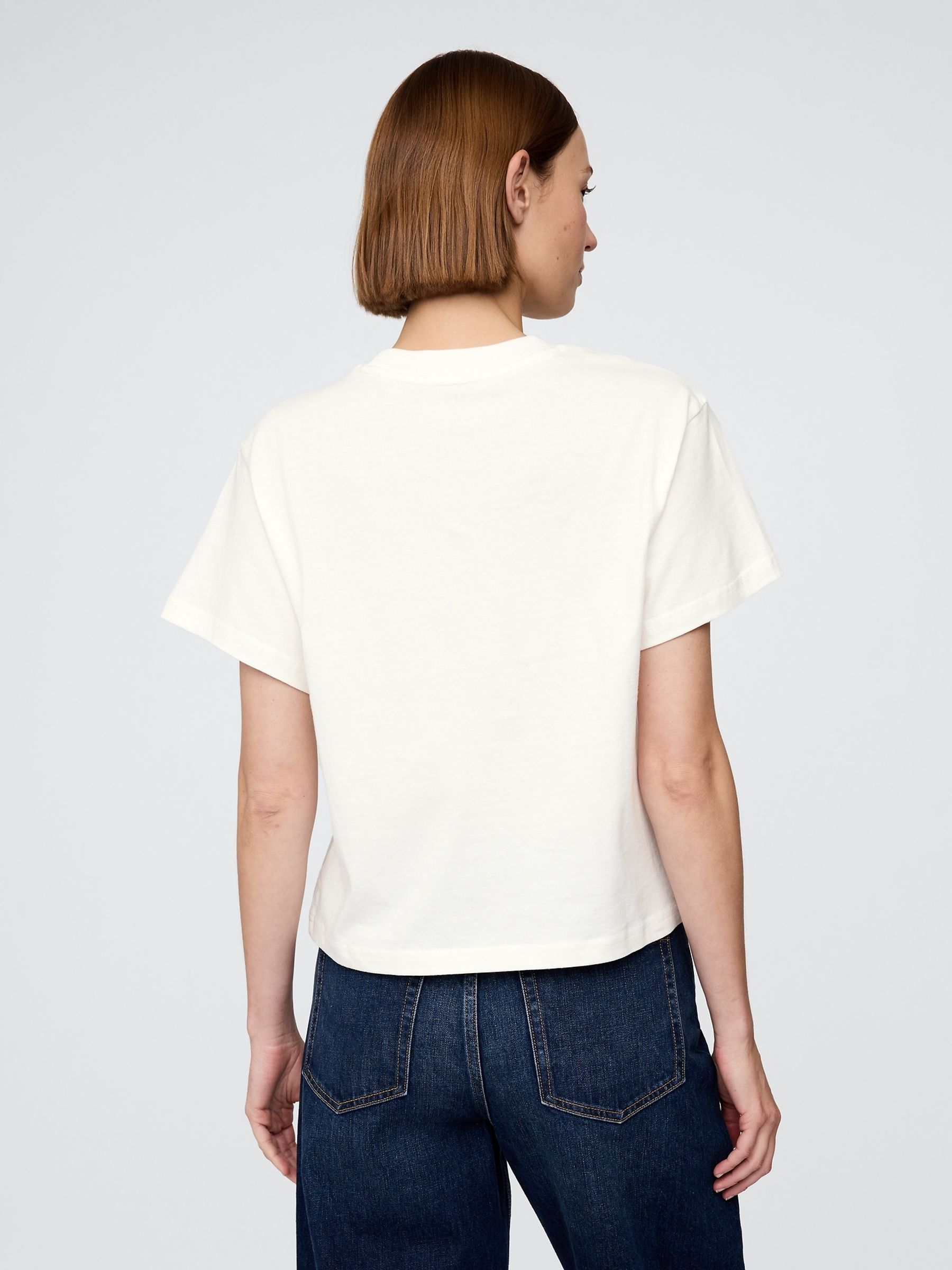 White Bruce Springsteen Relaxed Graphic Band Tee - Image 2 of 4